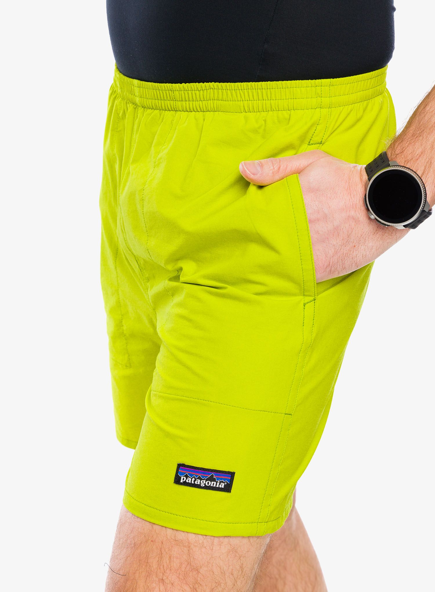 Moške kratke hlače Patagonia Baggies Lights 6,5 - phosphorus green