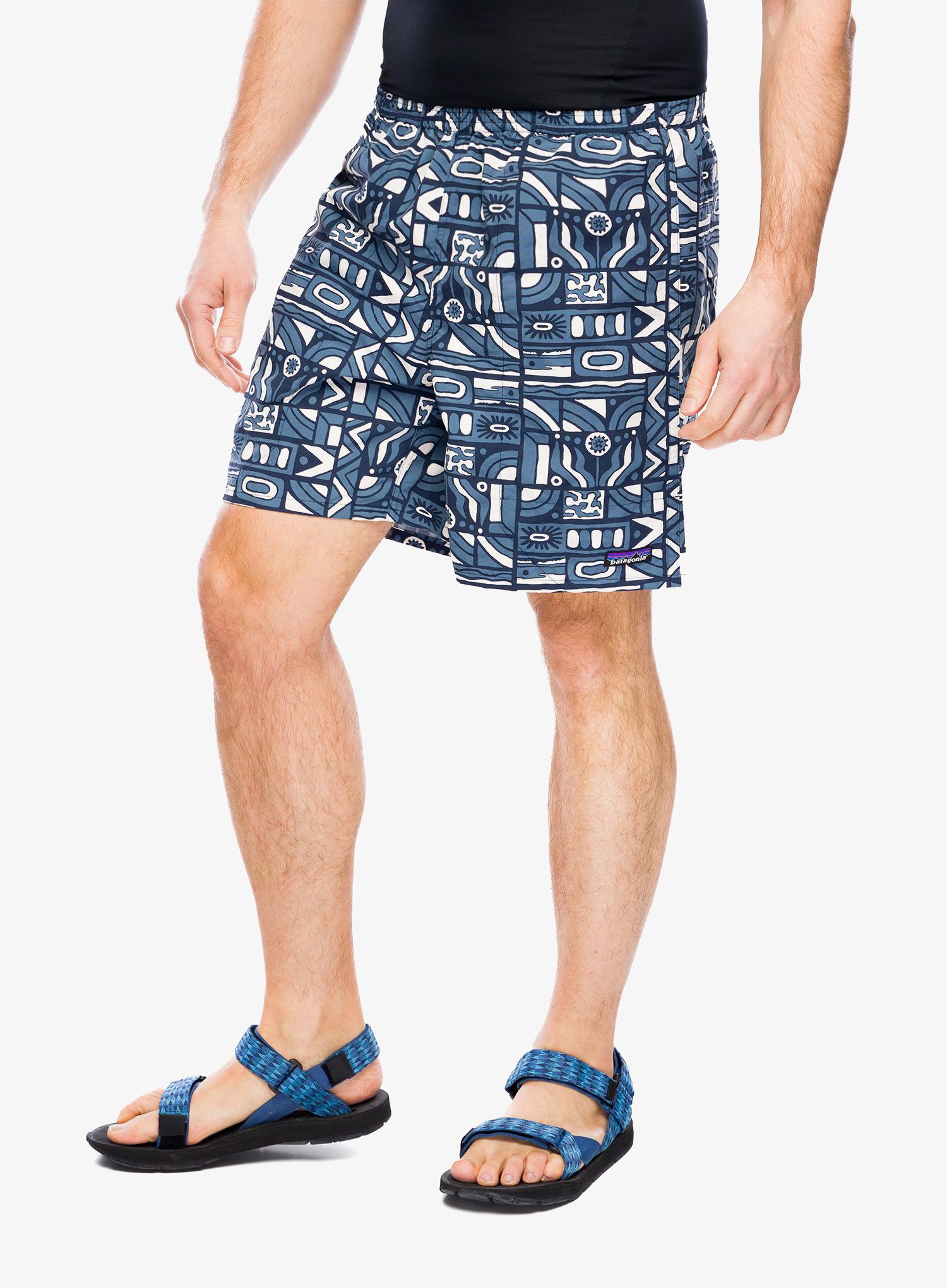 Moške kratke hlače Patagonia Baggies Longs 7 - visions/navy