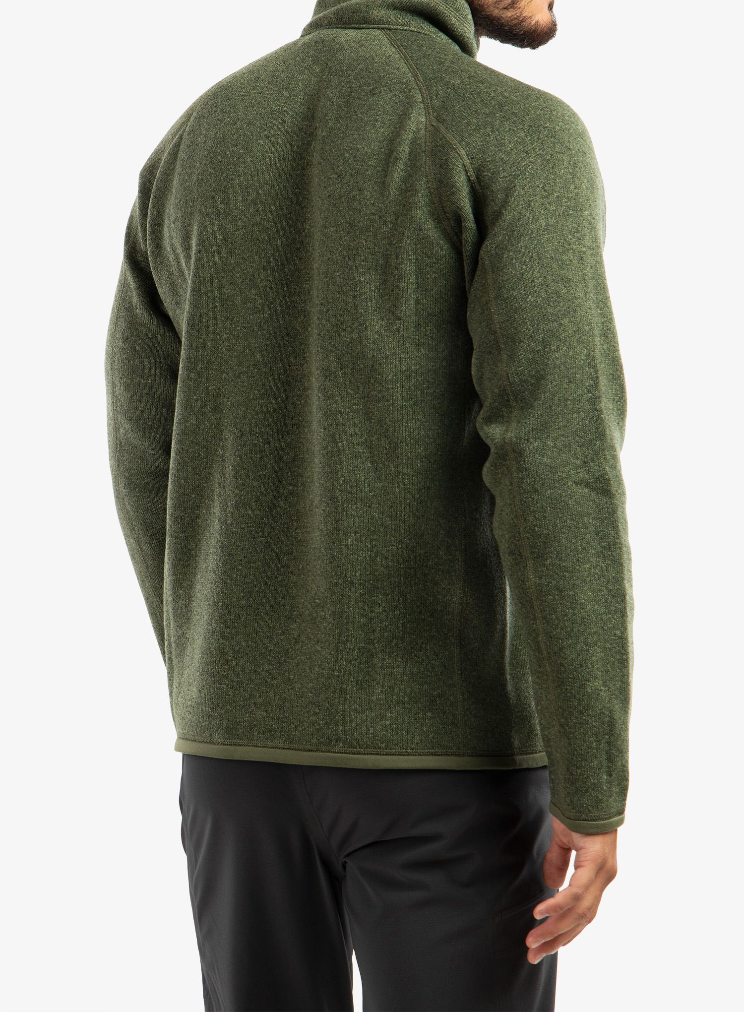 Flis Patagonia Better Sweater 1/4 Zip - industrial green