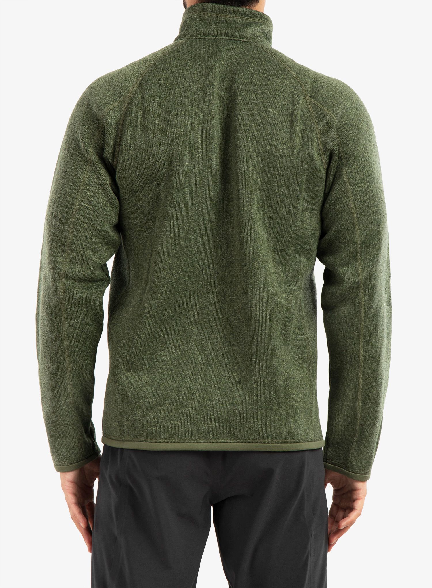 Flis Patagonia Better Sweater 1/4 Zip - industrial green