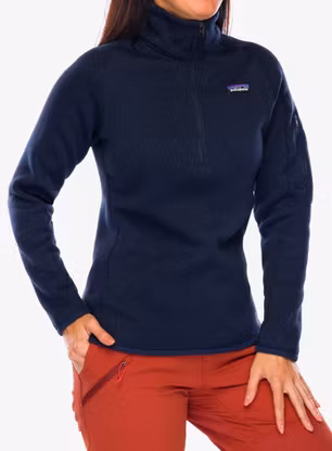 Ženski flis Patagonia Better Sweater 1/4 Zip - new navy