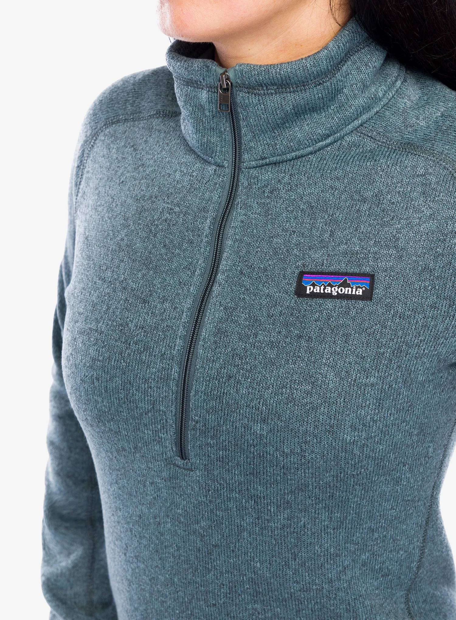 Ženski flis Patagonia Better Sweater 1/4 Zip - nouveau green