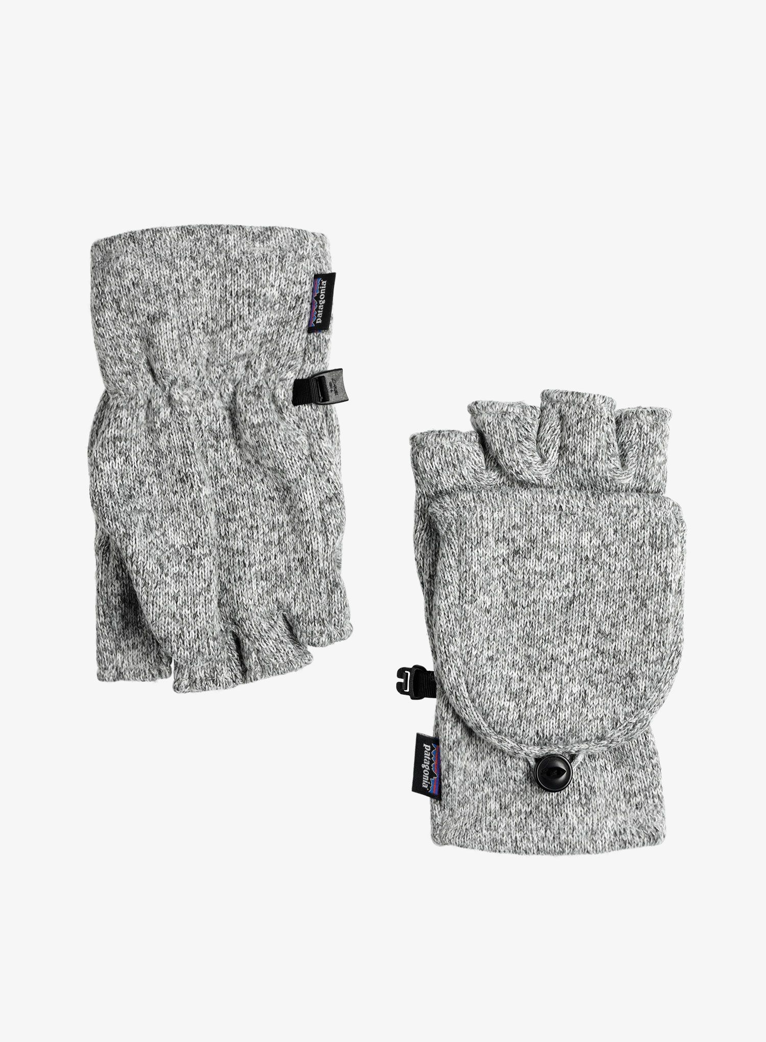 Rokavice iz flisa Patagonia Better Sweater Gloves - birch white
