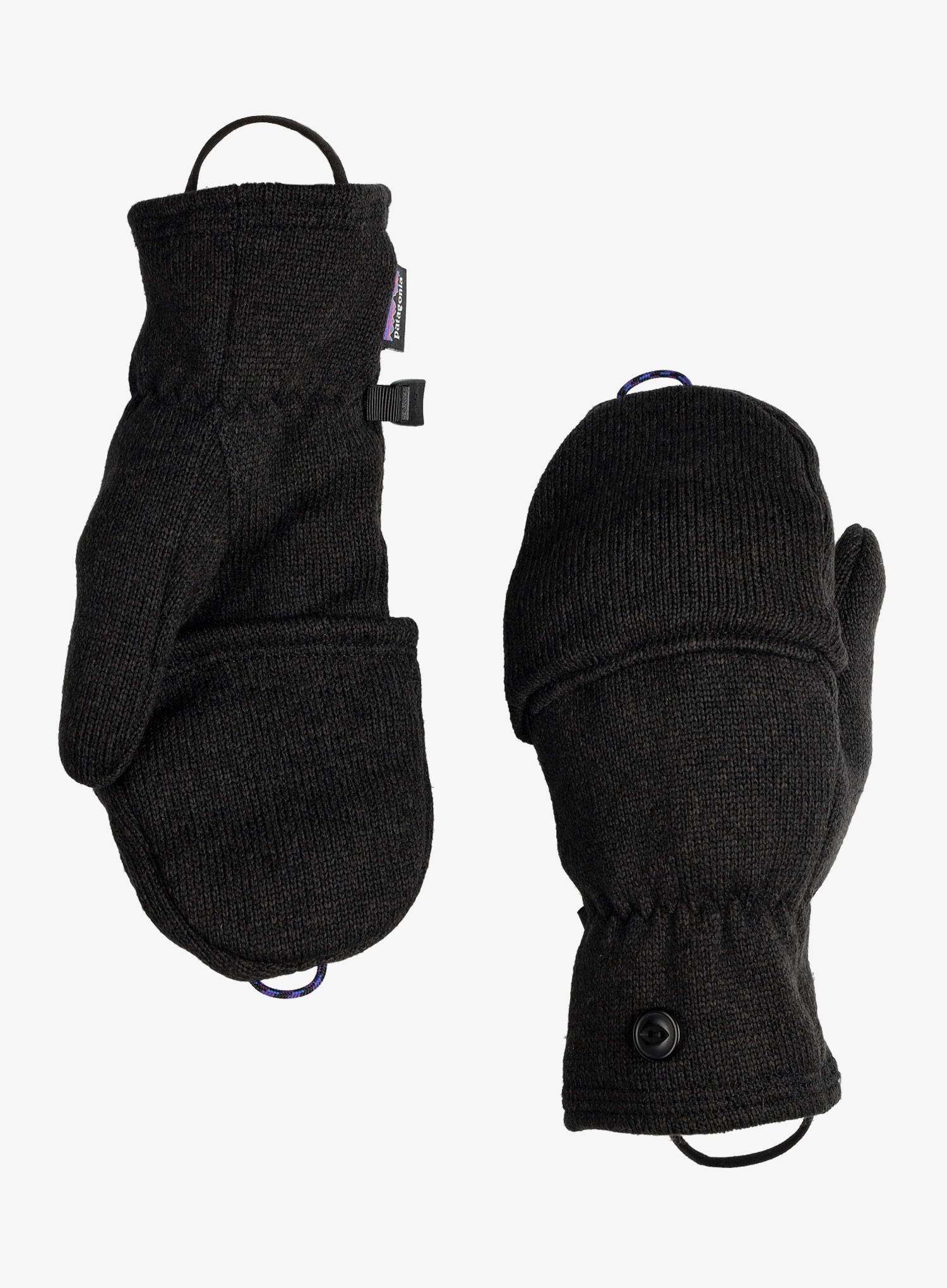 Rokavice iz flisa Patagonia Better Sweater Gloves - black