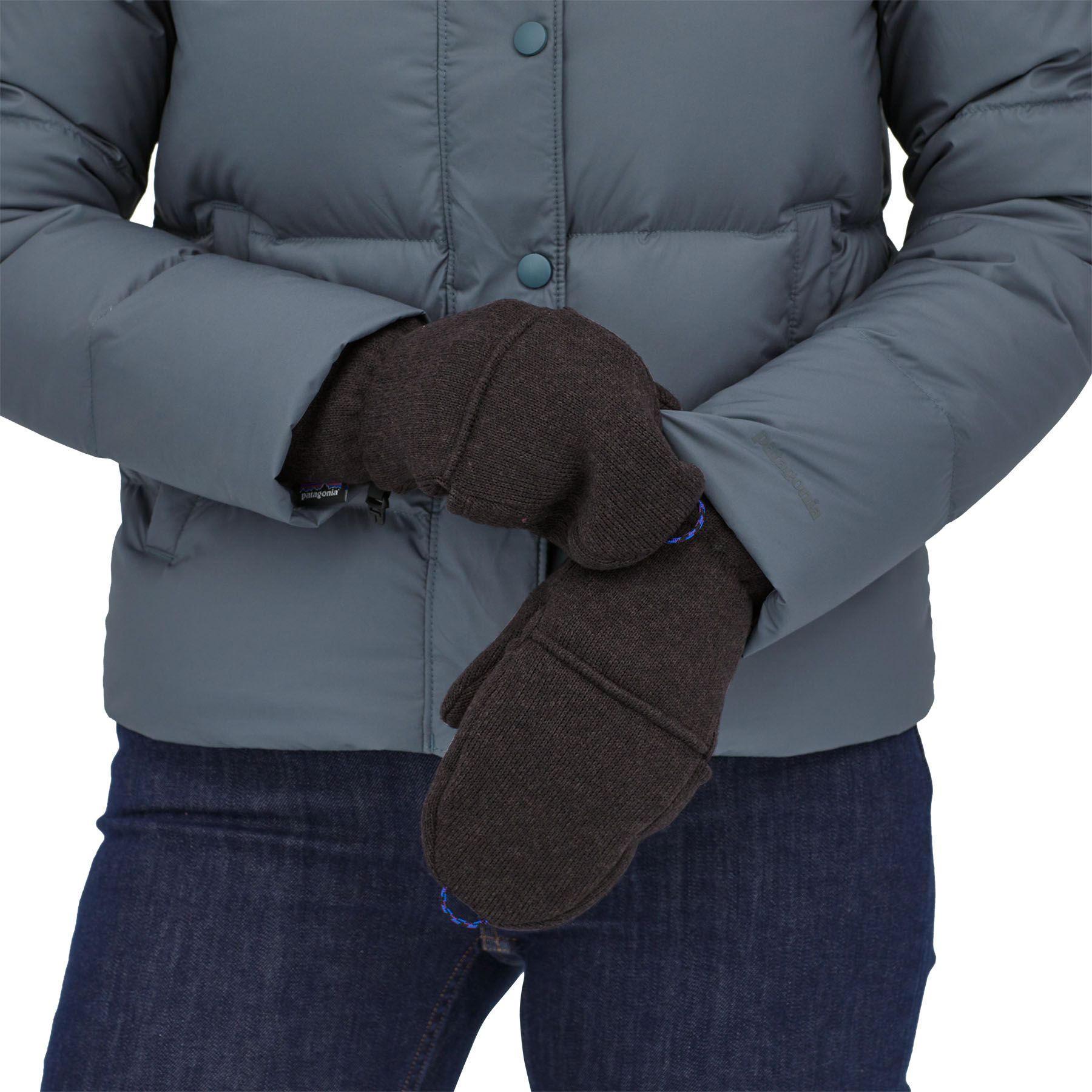 Rokavice iz flisa Patagonia Better Sweater Gloves - black