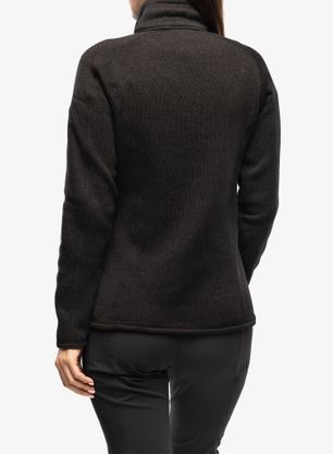 Ženski flis Patagonia Better Sweater Jacket - black