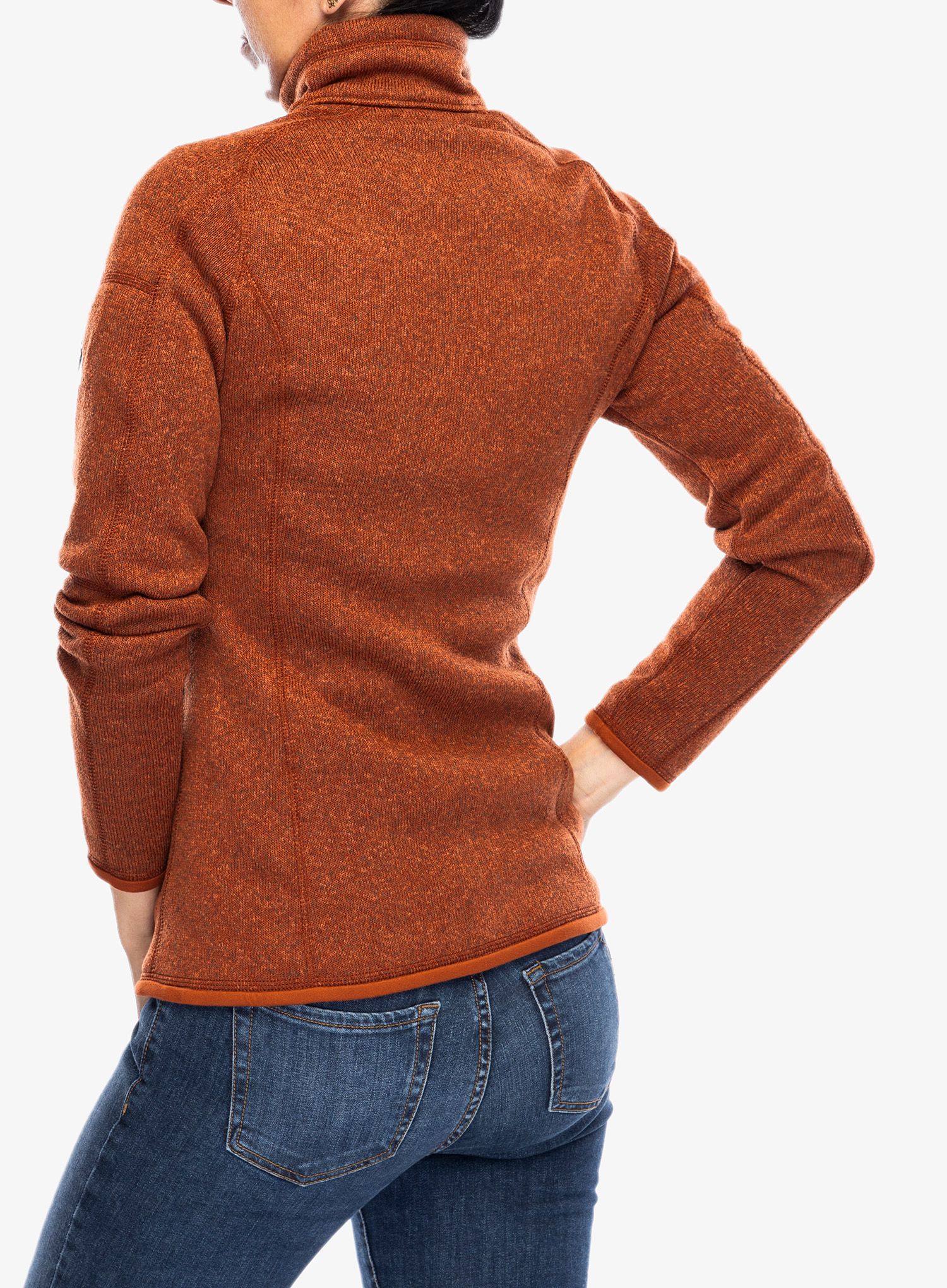 Ženski flis Patagonia Better Sweater Jacket - burnished red