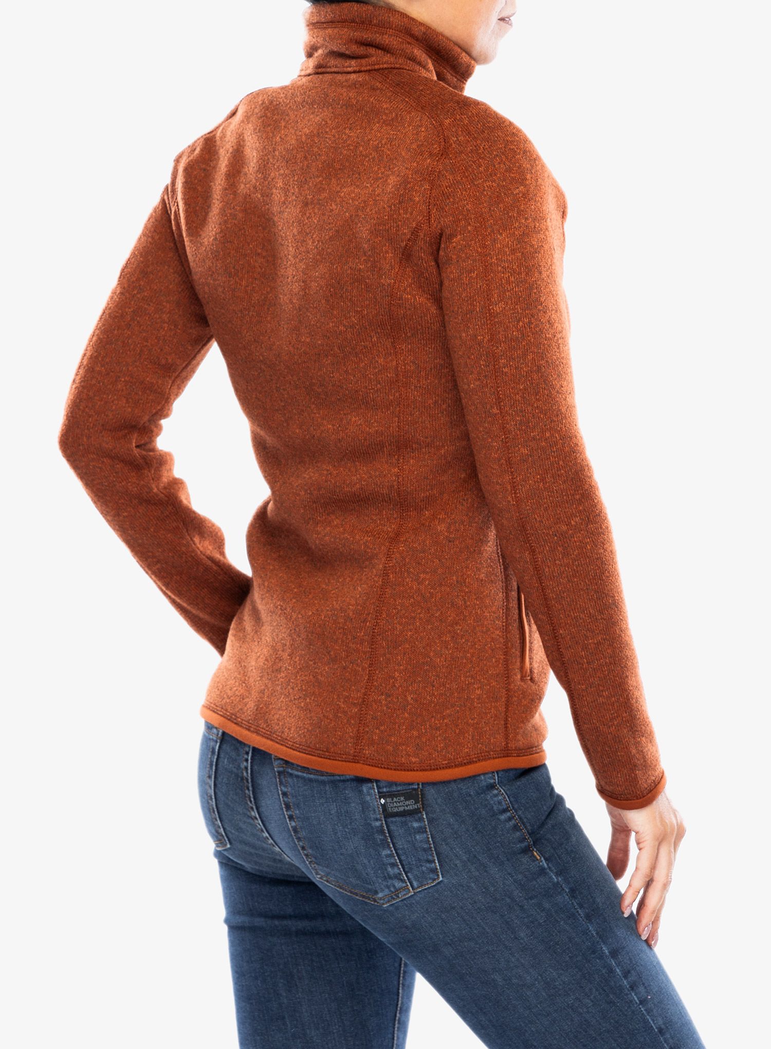 Ženski flis Patagonia Better Sweater Jacket - burnished red