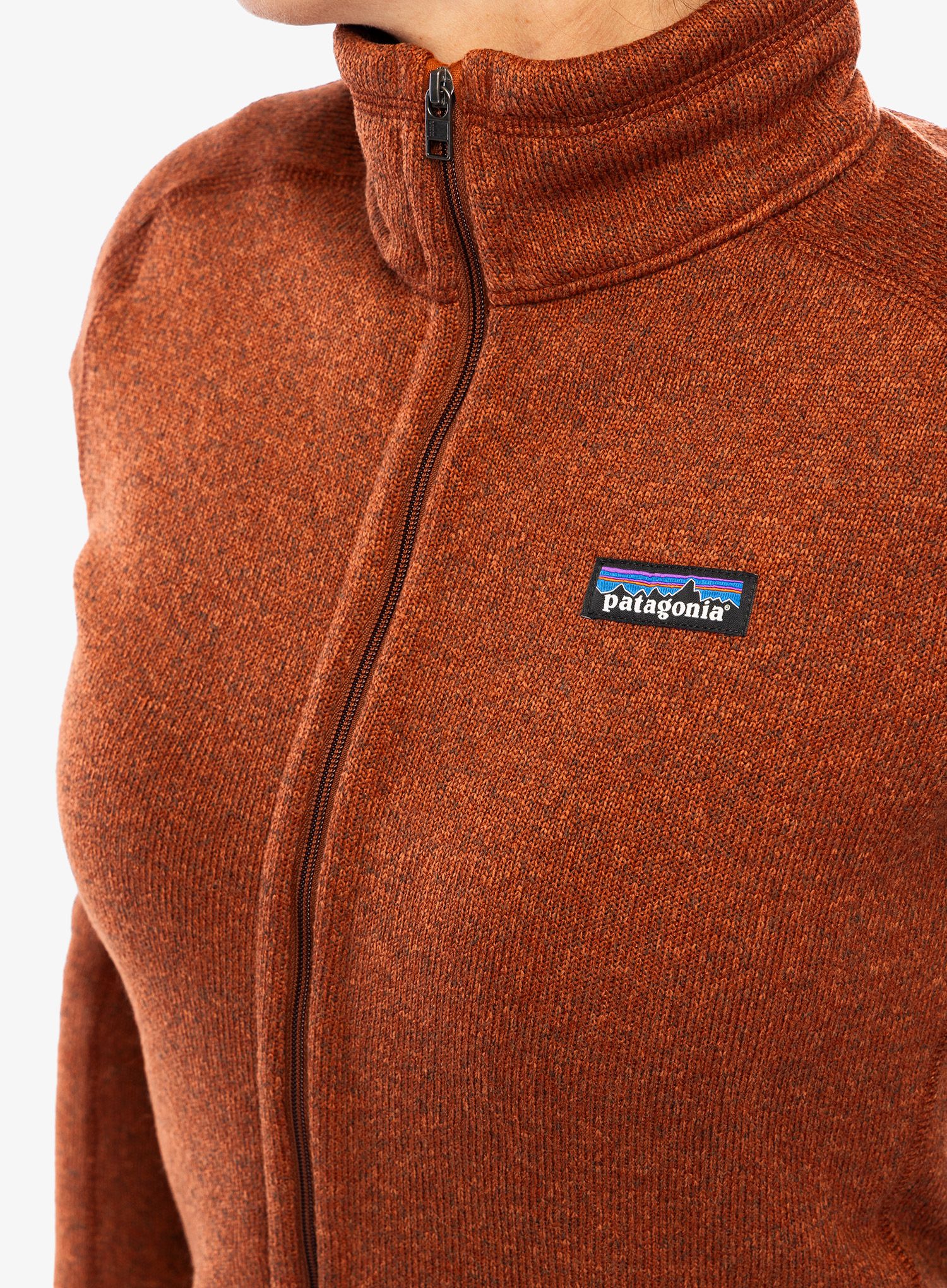 Ženski flis Patagonia Better Sweater Jacket - burnished red