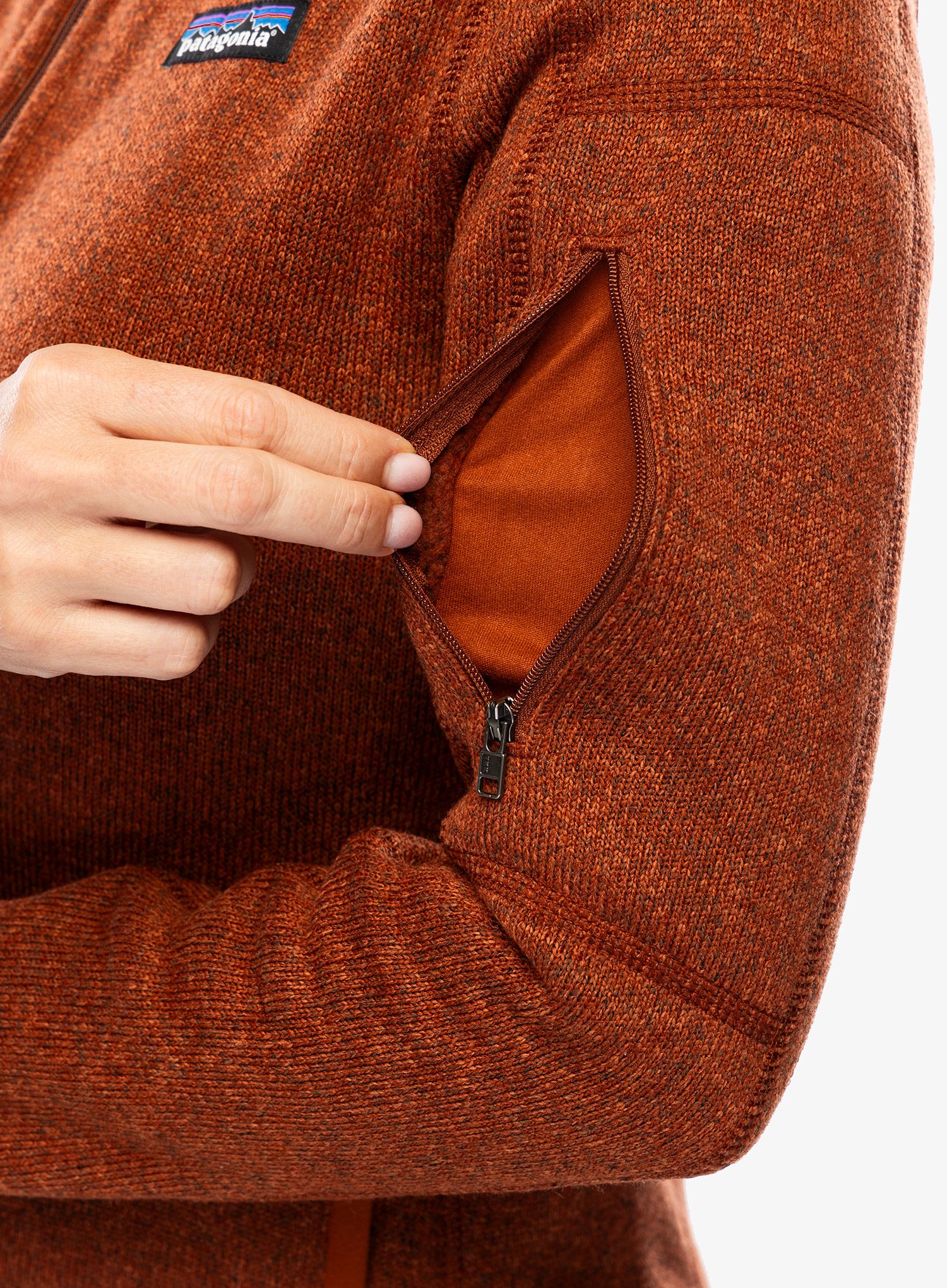 Ženski flis Patagonia Better Sweater Jacket - burnished red