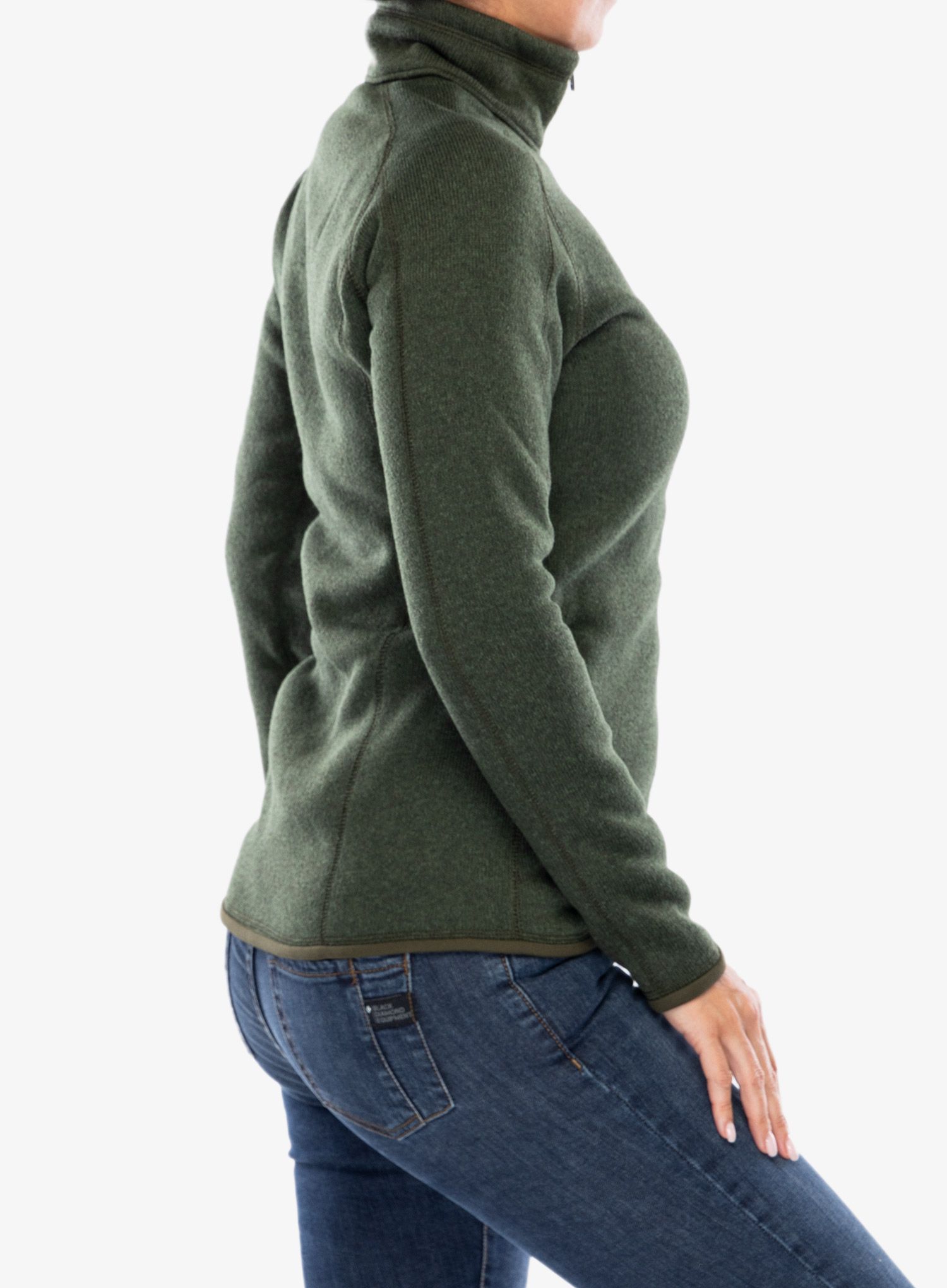 Ženski flis Patagonia Better Sweater Jacket - torrey pine green