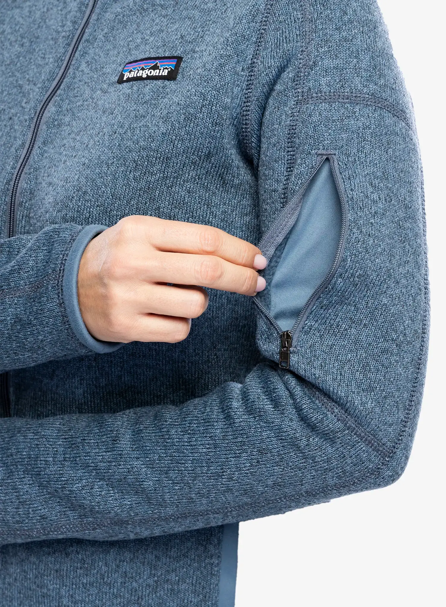 Ženski flis Patagonia Better Sweater Jacket - utility blue