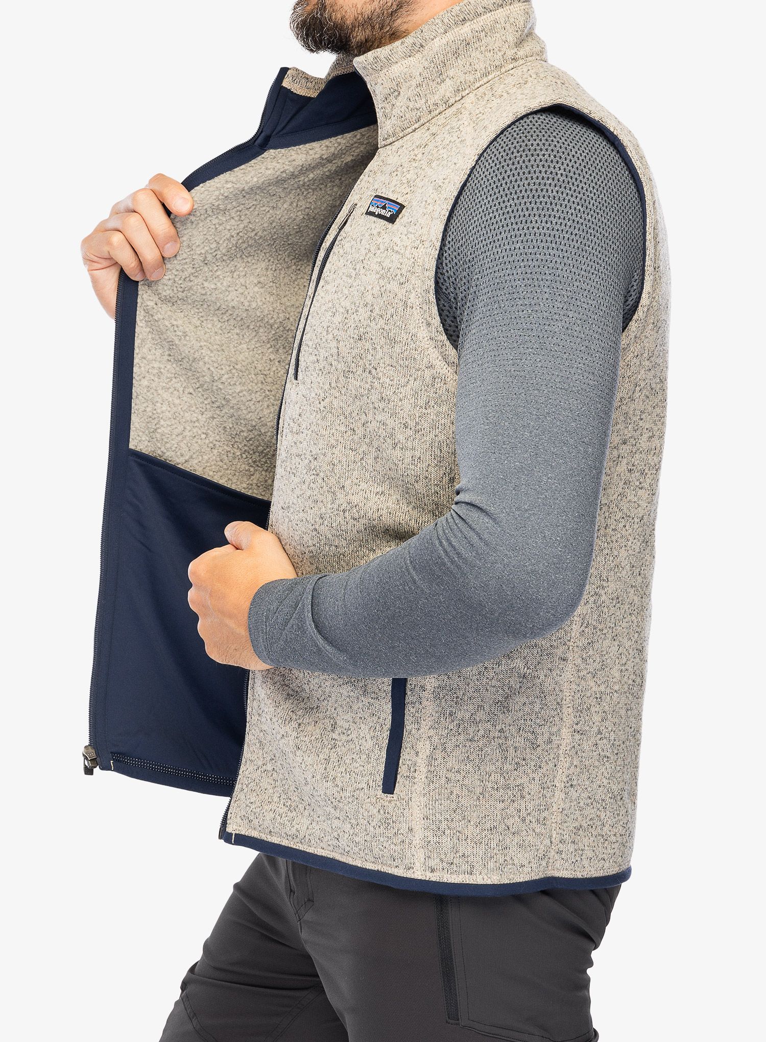 Brezrokavnik Patagonia Better Sweater Vest - oar tan