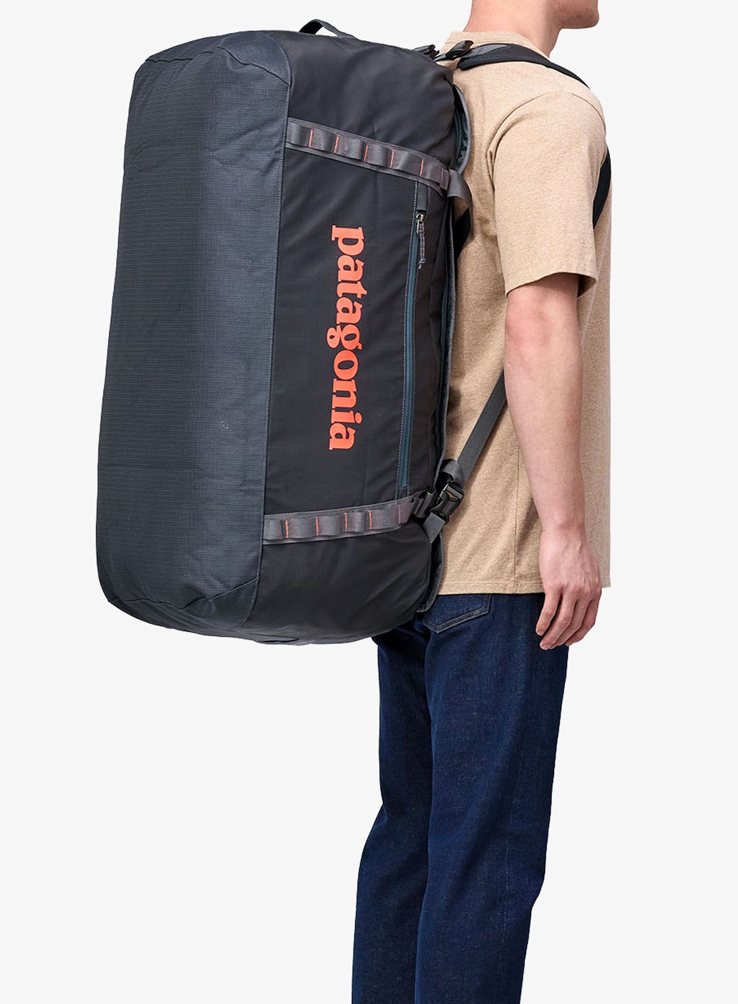 Potovalna torba Patagonia Black Hole Duffel 100L - smolder blue