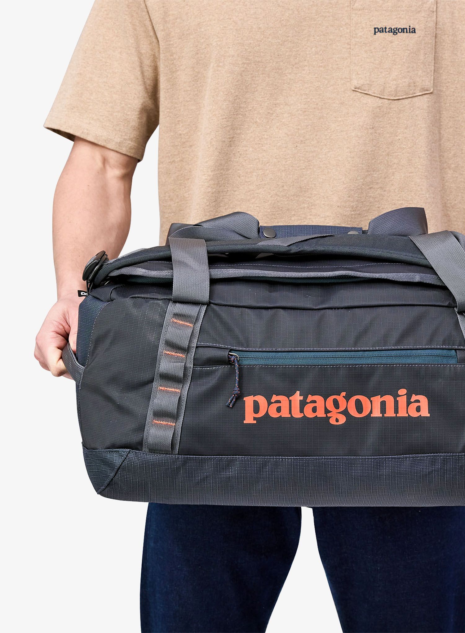 Potovalna torba Patagonia Black Hole Duffel 40L - smolder blue