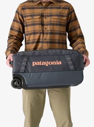 Kovček Patagonia Black Hole Wheeled Duffel 40L - smolder blue