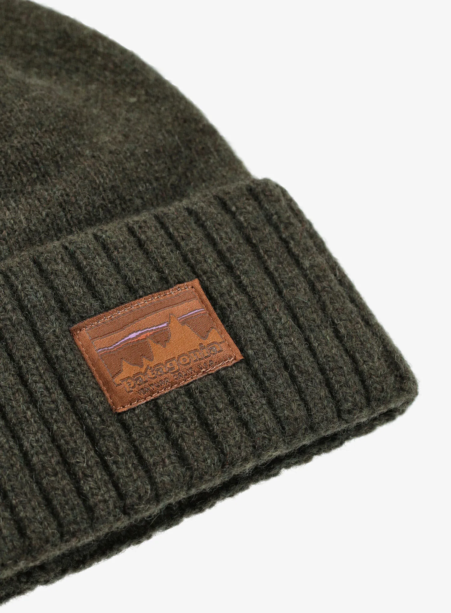 Zimska kapa Patagonia Brodeo Beanie - skyline pine needle green