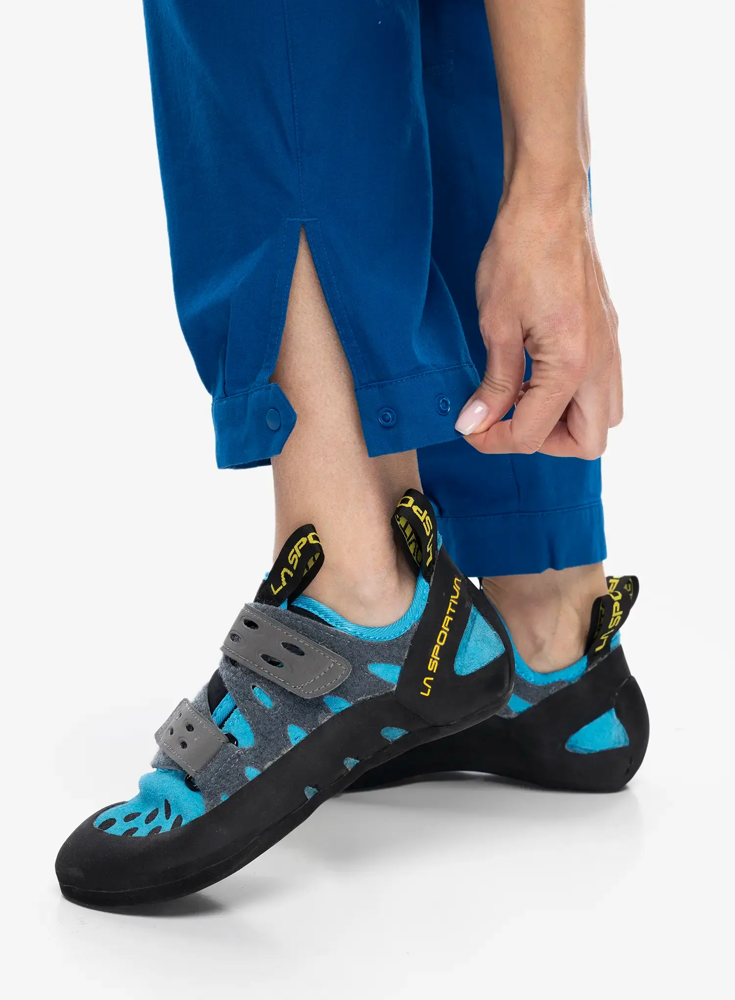 Ženske plezalne hlače Patagonia Caliza Rock Pants - endles blue