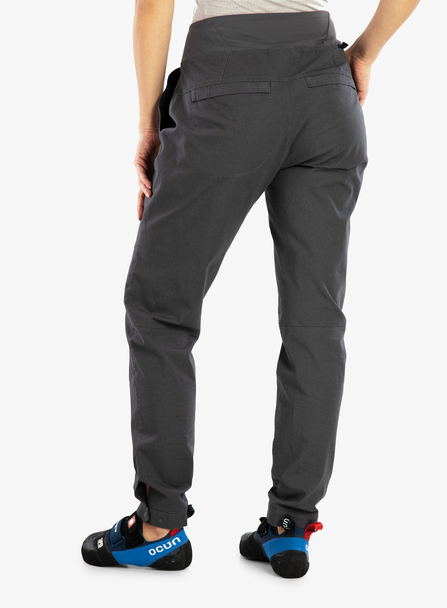 Ženske plezalne hlače Patagonia Caliza Rock Pants - forge grey