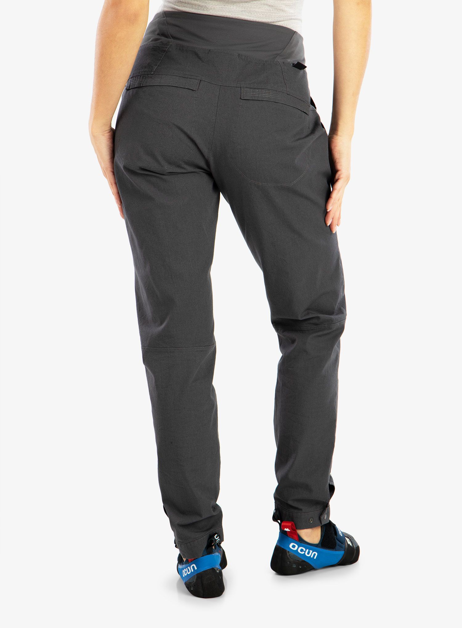 Ženske plezalne hlače Patagonia Caliza Rock Pants - forge grey