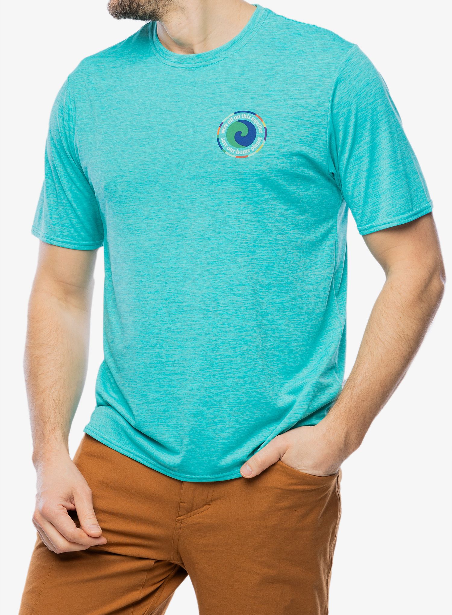 Športna majica Patagonia Cap Cool Daily Graphic Shirt - unity fitz/blue