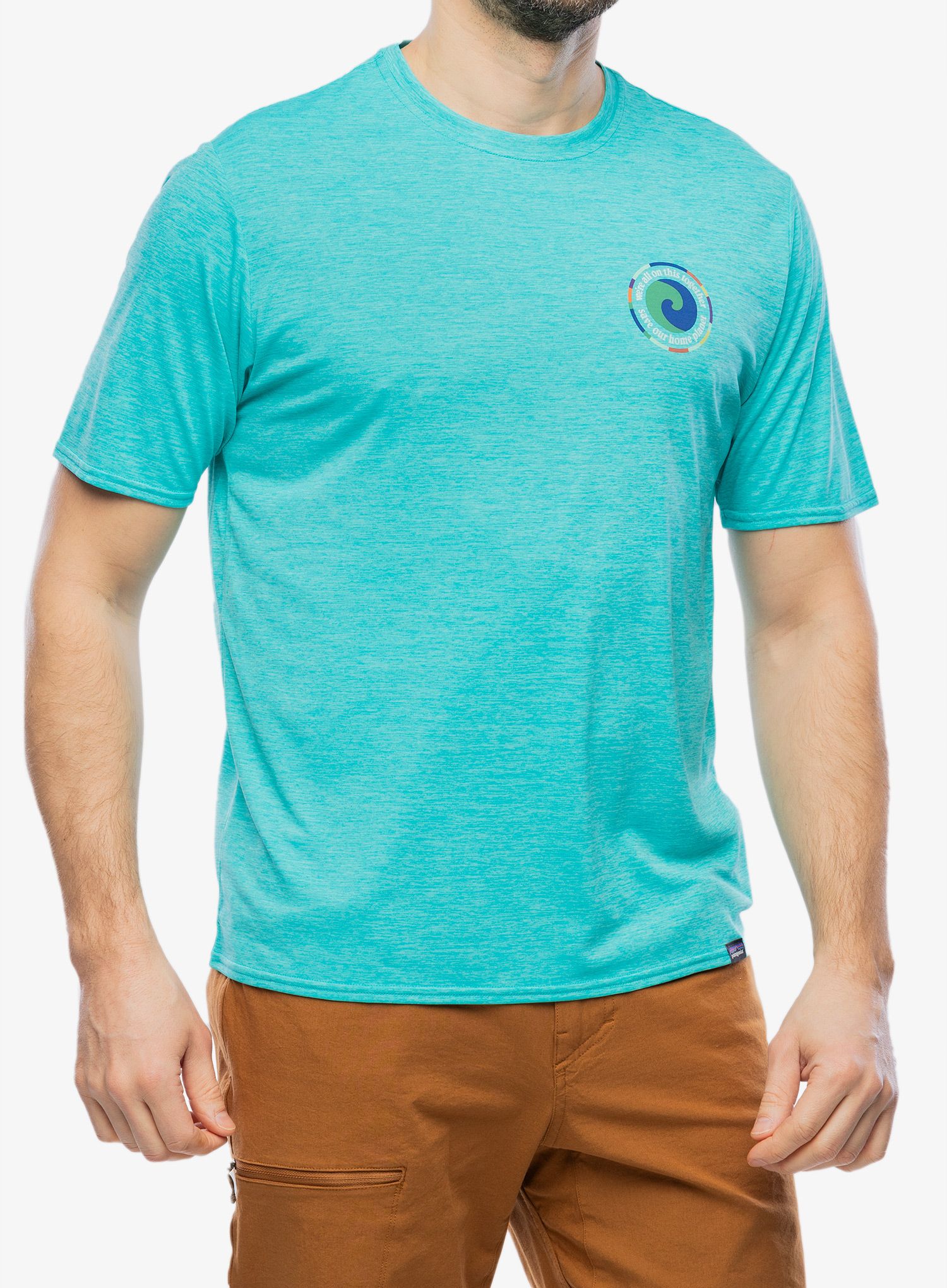 Športna majica Patagonia Cap Cool Daily Graphic Shirt - unity fitz/blue