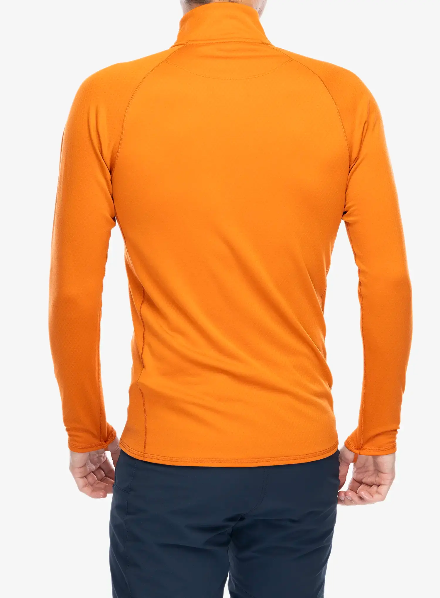 Termo flis jopa Patagonia Capilene MW Zip-Neck - redtail rust