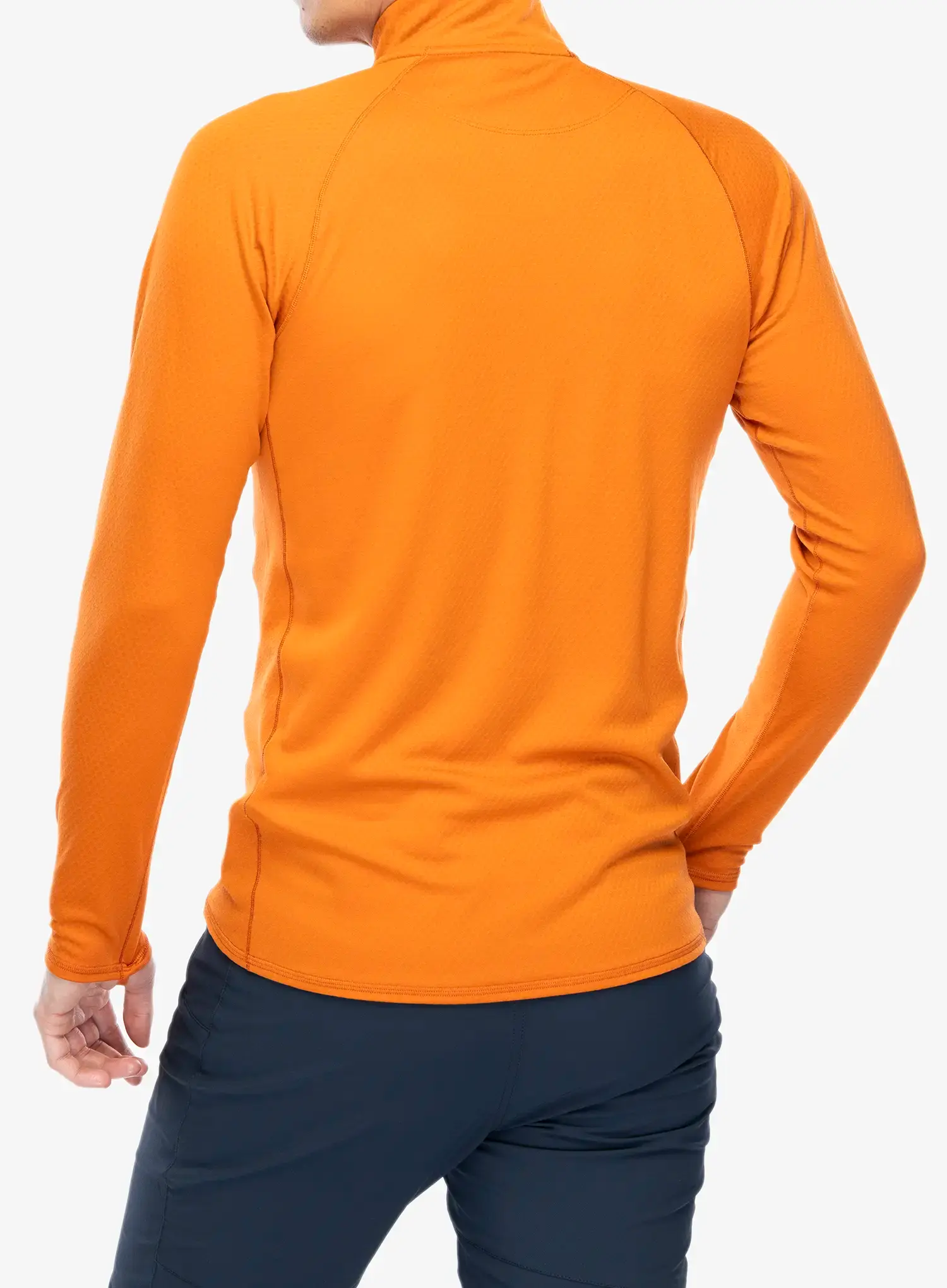 Termo flis jopa Patagonia Capilene MW Zip-Neck - redtail rust