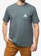 Majica s potiskom Patagonia Chouinard Crest Pocket Responsibili-Tee - nouveau green