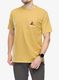 Majica s potiskom Patagonia Chouinard Crest Pocket Responsibili-Tee - pufferfish gold