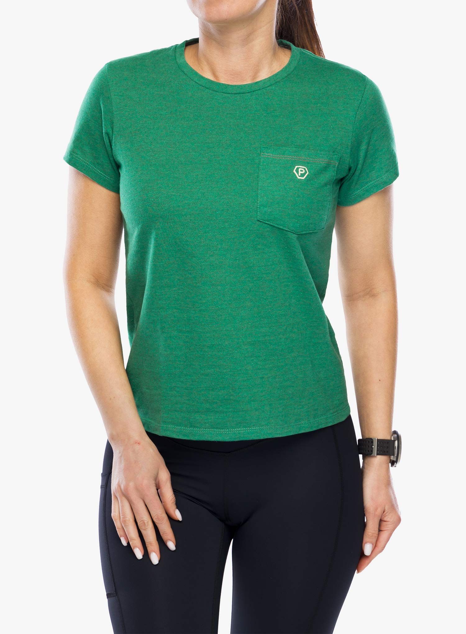 Ženska majica Patagonia Clean Climb Bloom Pocket Responsibili-Tee