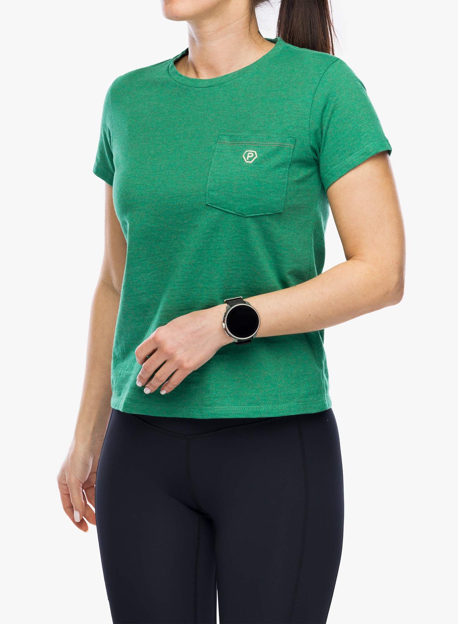 Ženska majica Patagonia Clean Climb Bloom Pocket Responsibili-Tee