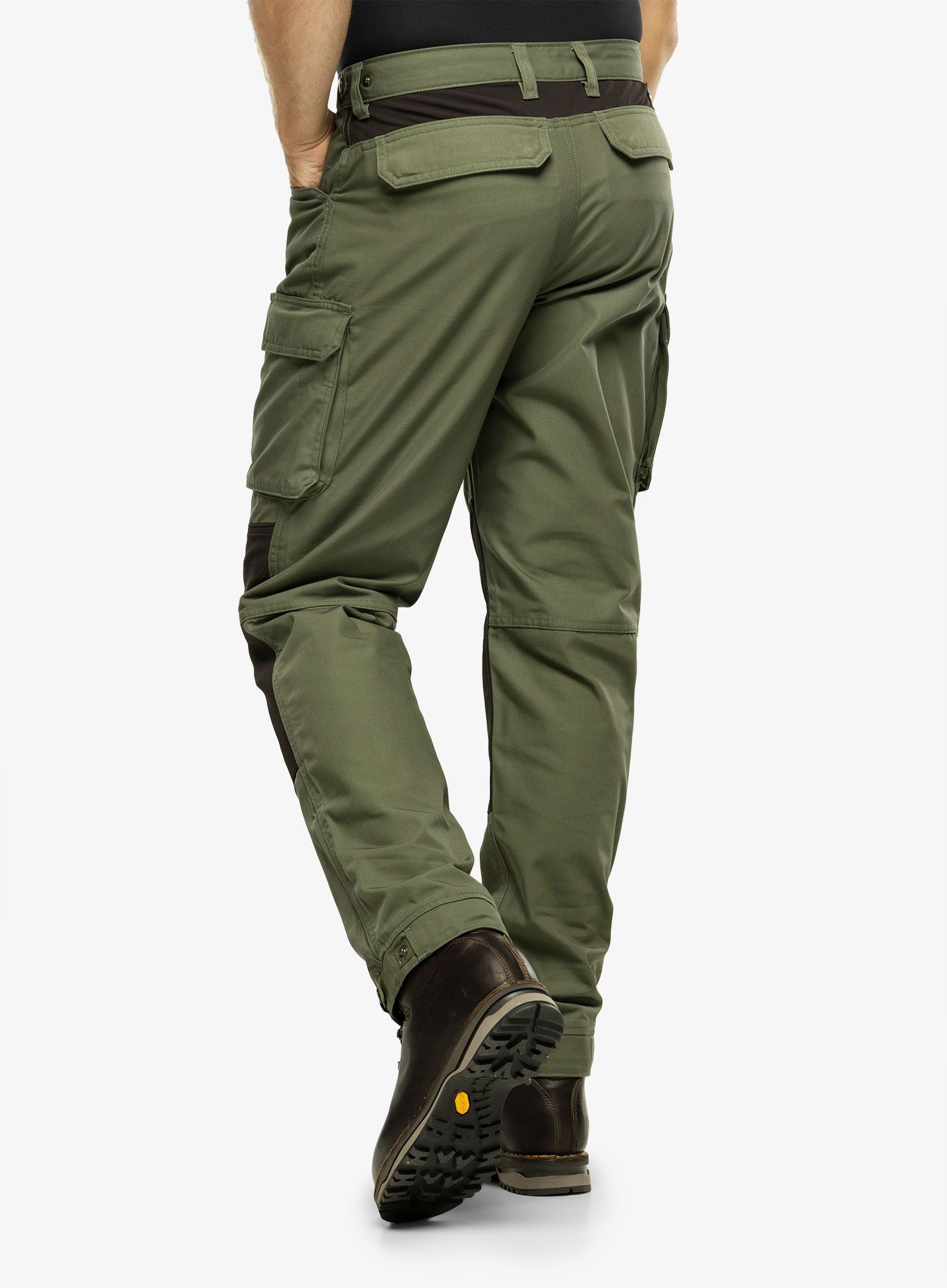 Pohodne hlače Patagonia Cliffside Rugged Trail Pants - Reg - industrial green