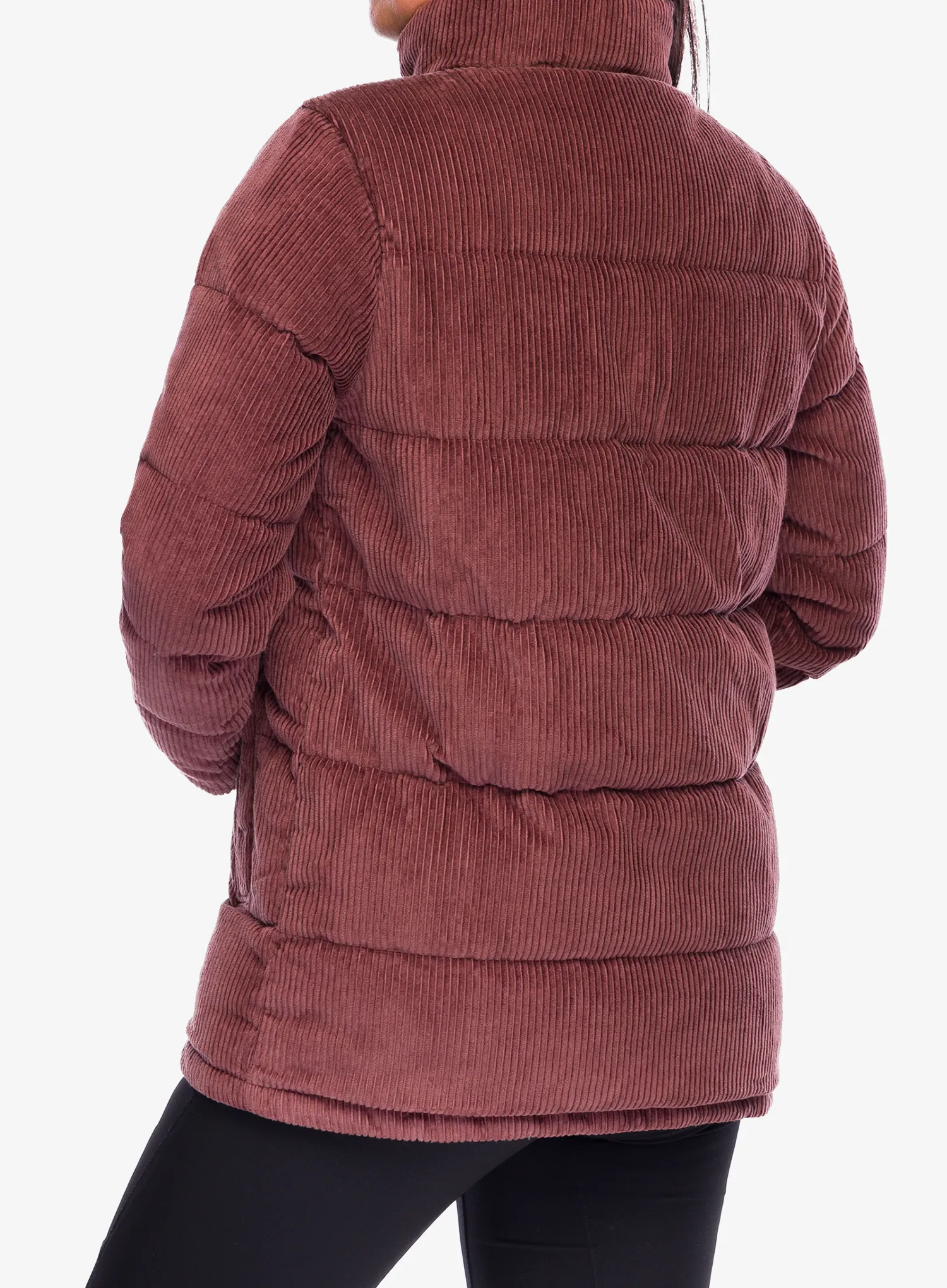Ženska puhovka Patagonia Cord Fjord Coat - dulse mauve