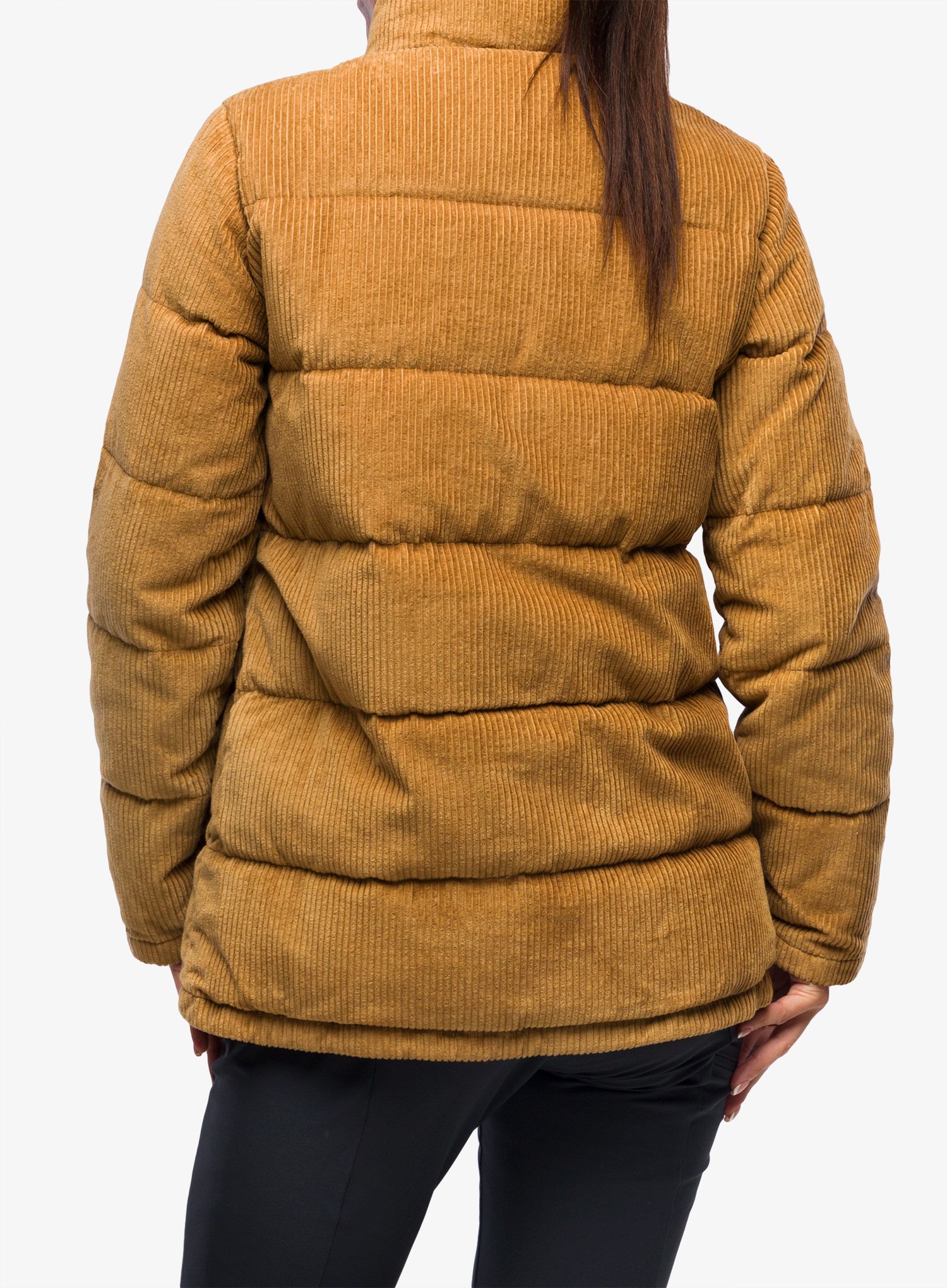 Ženska puhovka Patagonia Cord Fjord Coat - nest brown