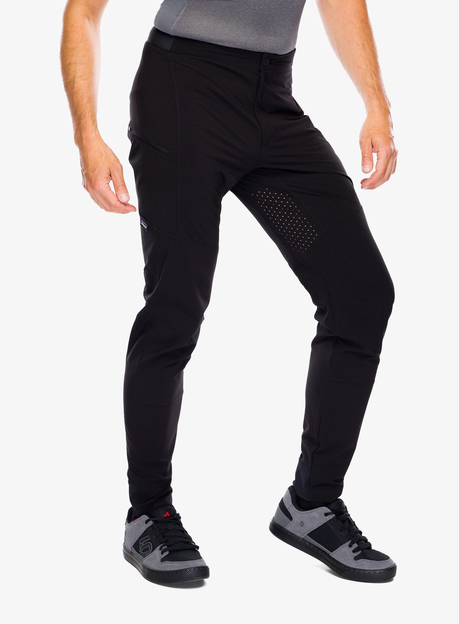Dolge kolesarske hlače Patagonia Dirt Craft Pants - black