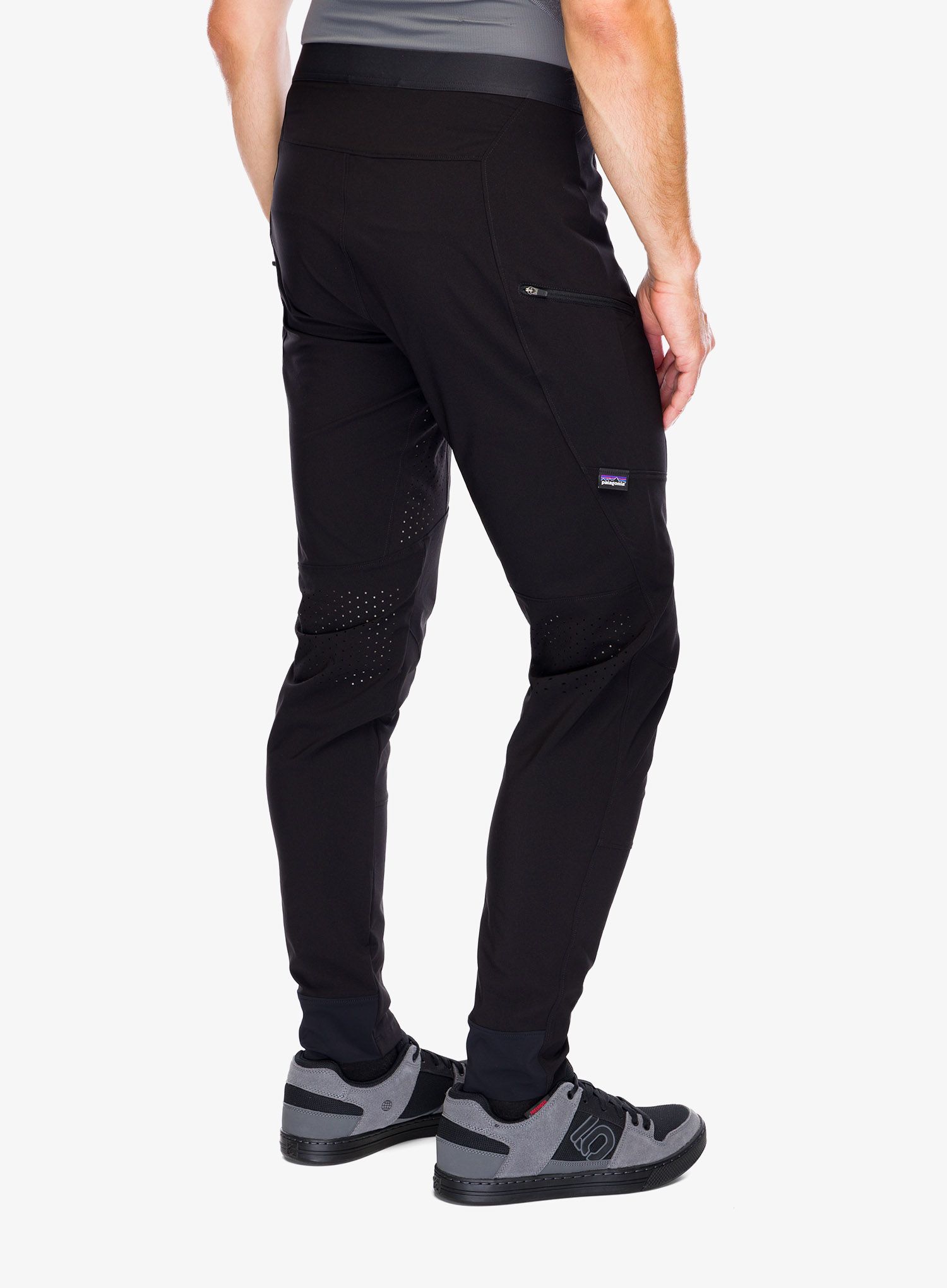 Dolge kolesarske hlače Patagonia Dirt Craft Pants - black