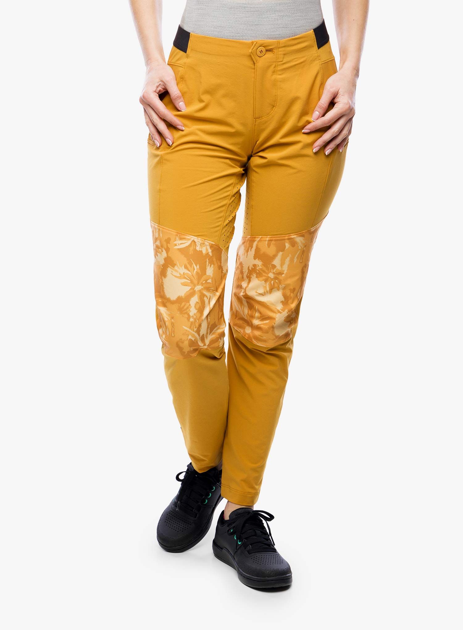 Ženske kolesarske hlače Patagonia Dirt Craft Pants - golden