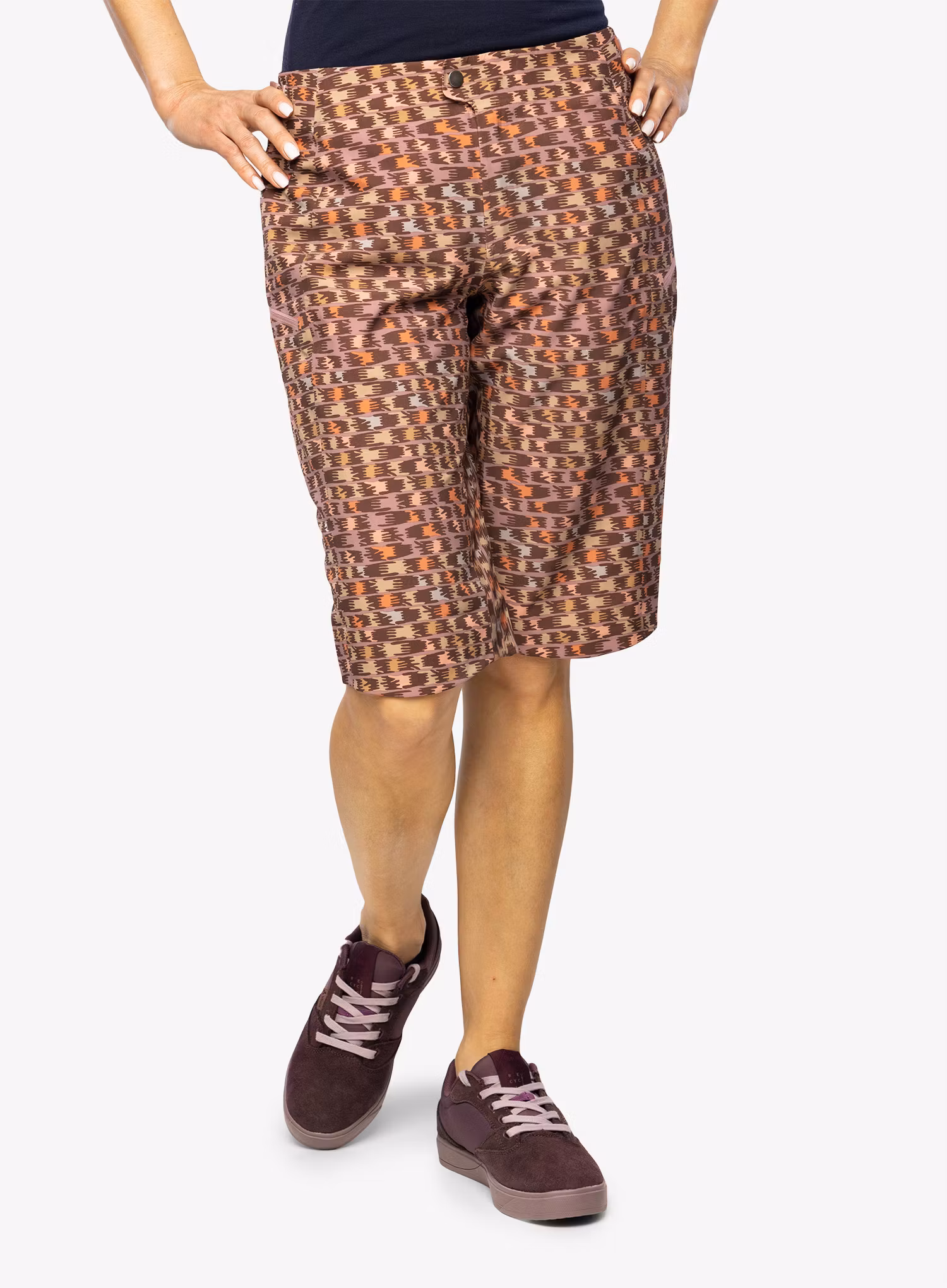 Ženske kolesarske kratke hlače Patagonia Dirt Roamer Bike Shorts - evening mauve