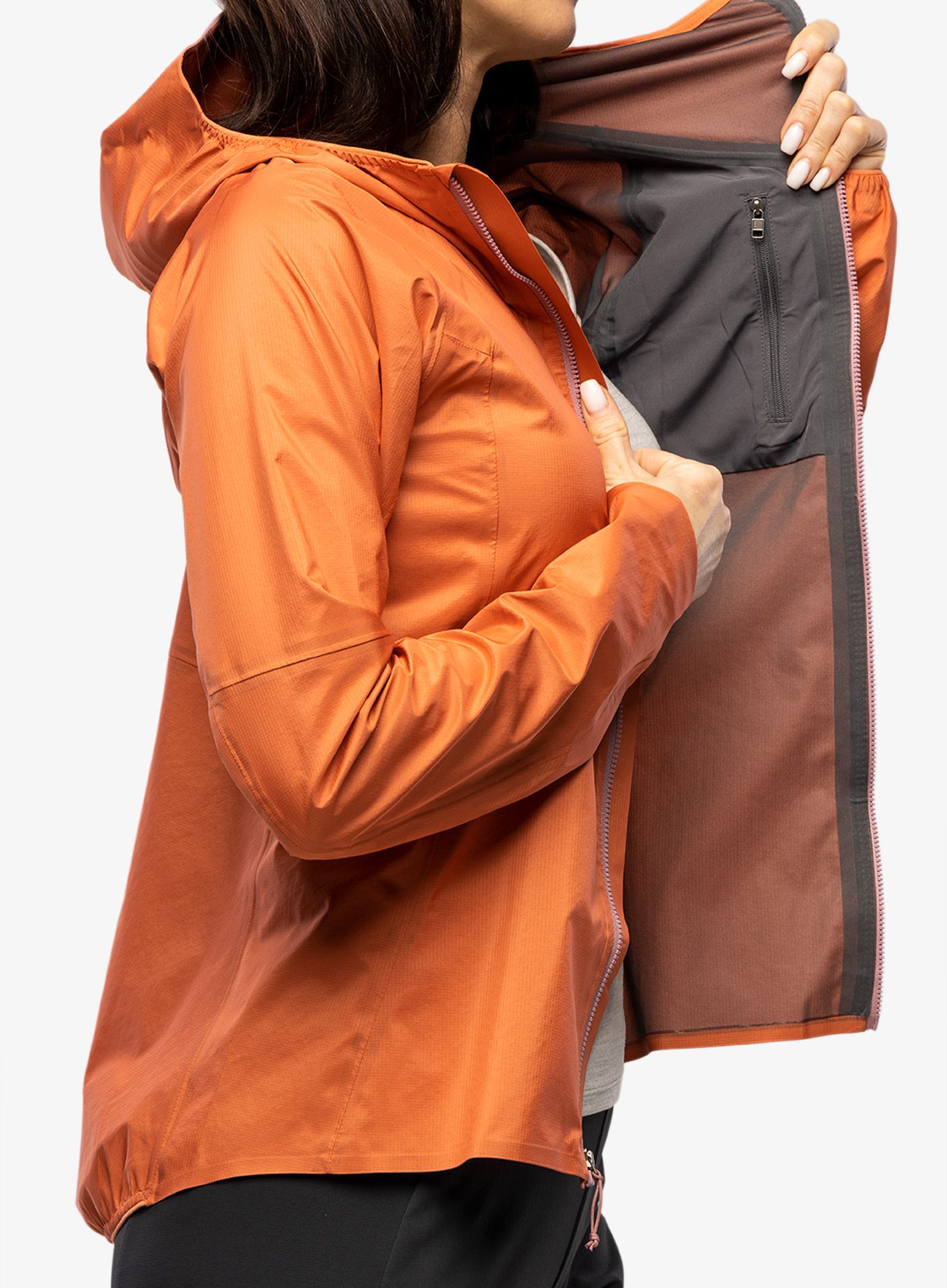 Ženska kolesarska jakna Patagonia Dirt Roamer Jacket - quartz coral
