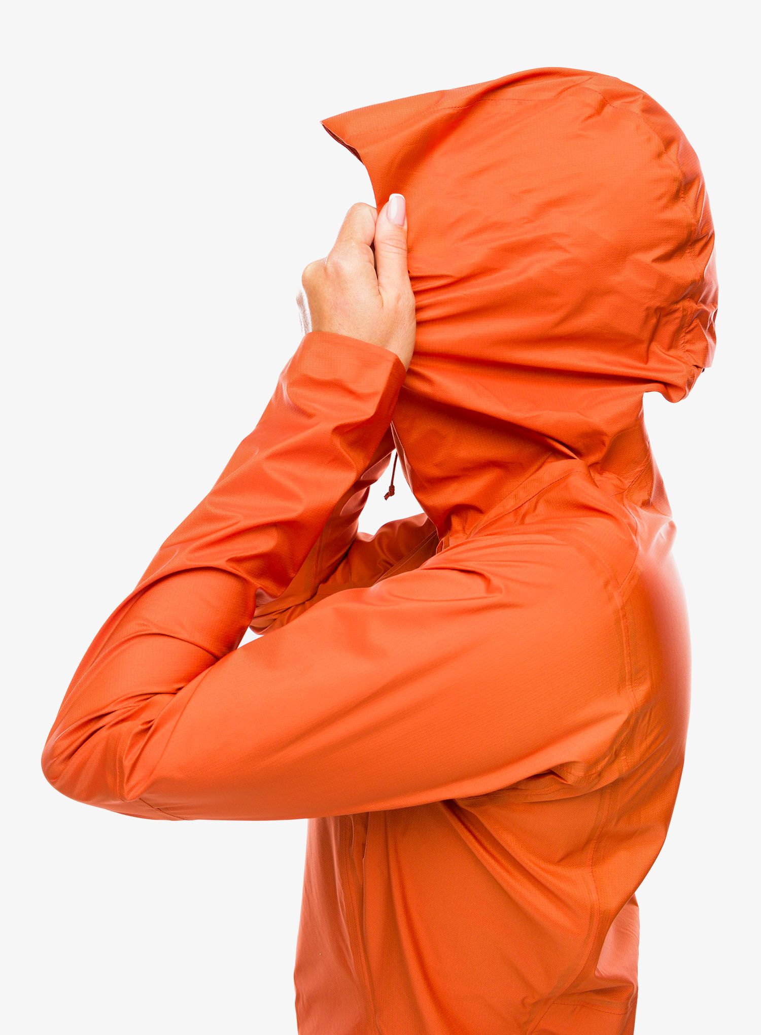 Ženska kolesarska jakna Patagonia Dirt Roamer Jacket - redtail rust