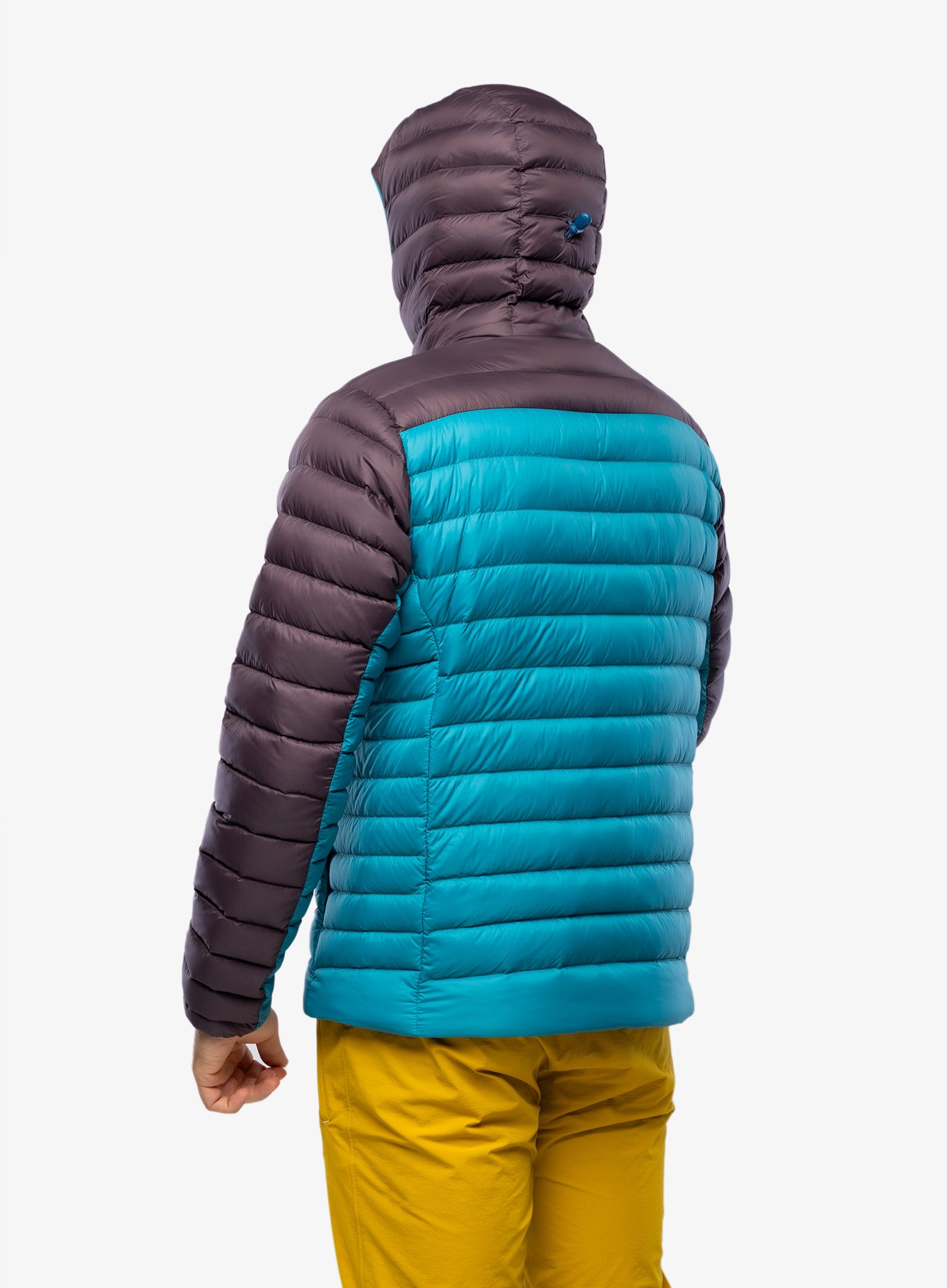 Puhovka Patagonia Down Sweater Hoody - belay blue
