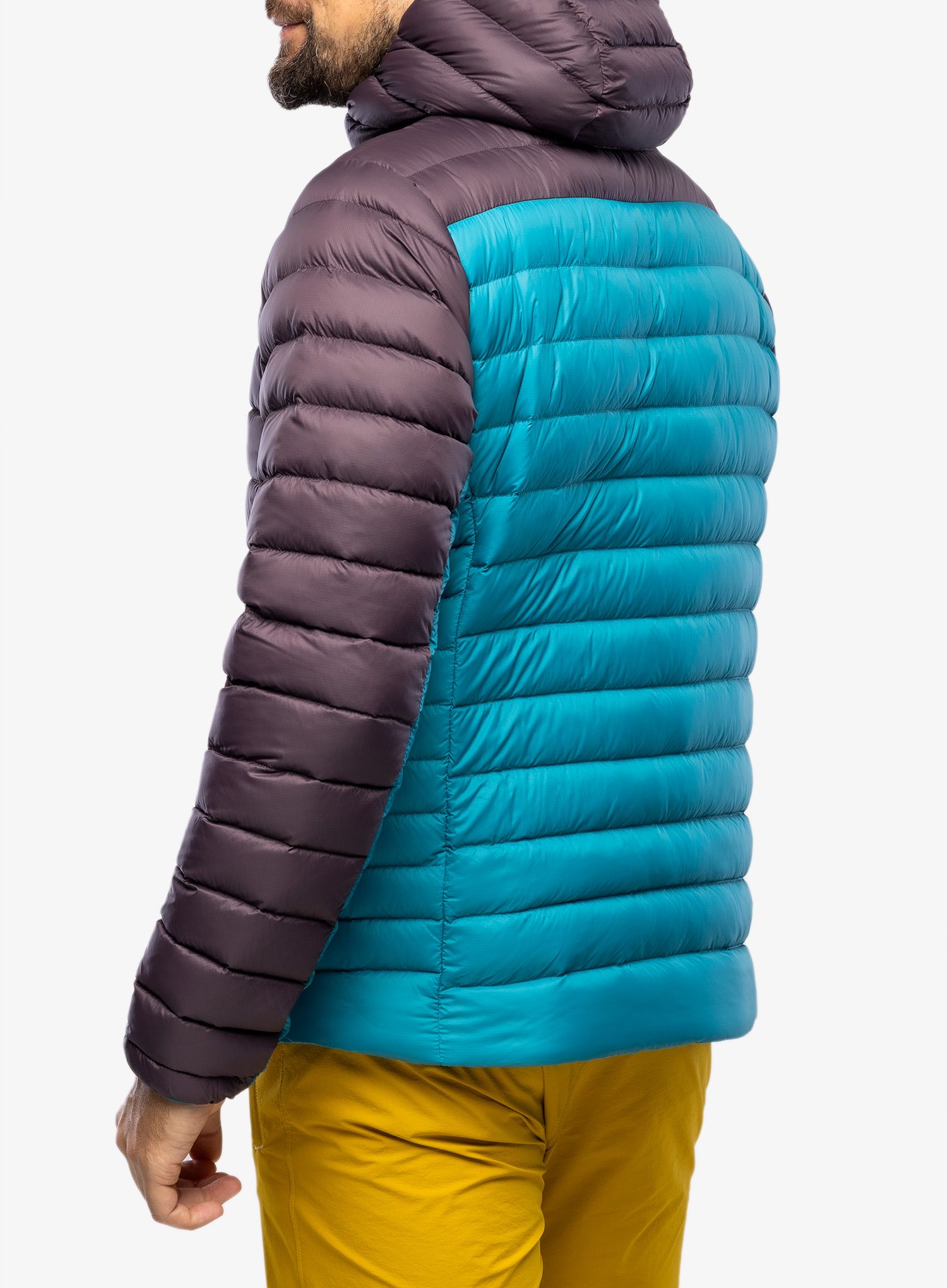 Puhovka Patagonia Down Sweater Hoody - belay blue