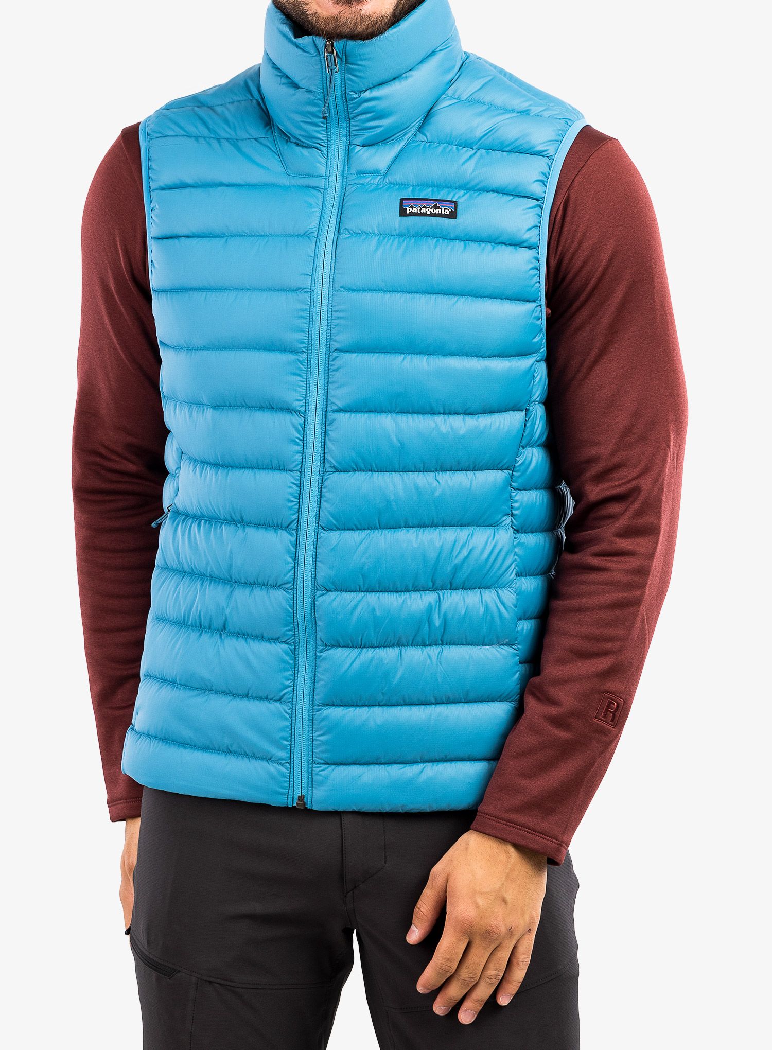 Moški brezrokavnik Patagonia Down Sweater Vest - anacapa blue