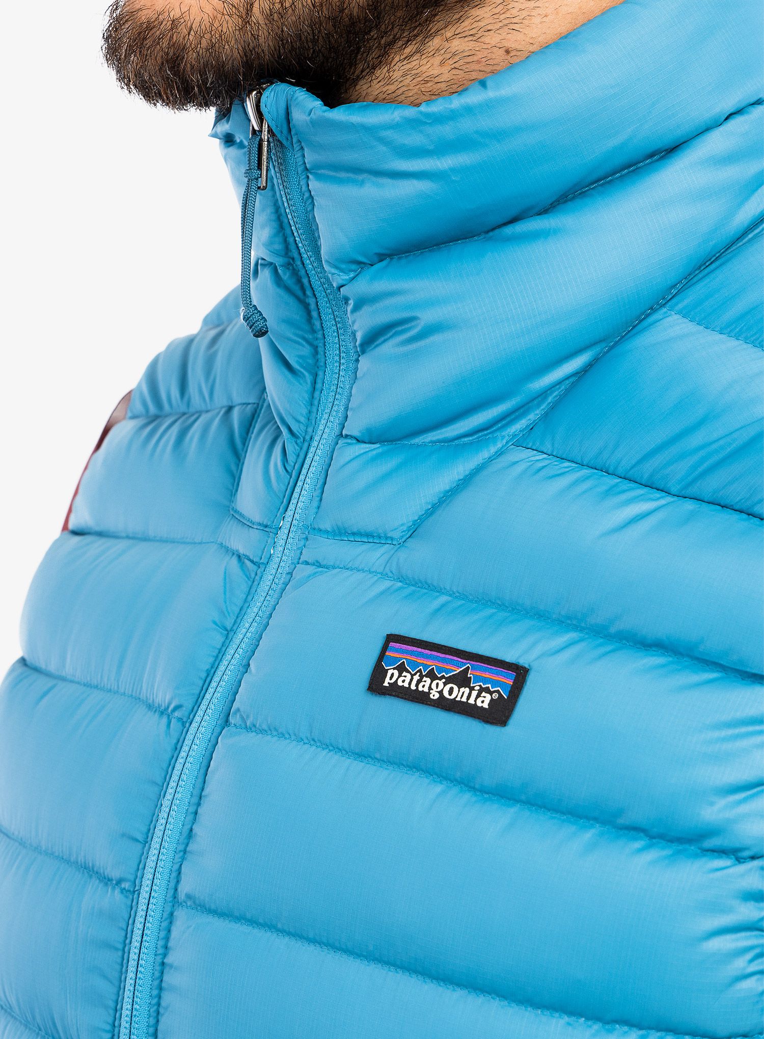 Moški brezrokavnik Patagonia Down Sweater Vest - anacapa blue