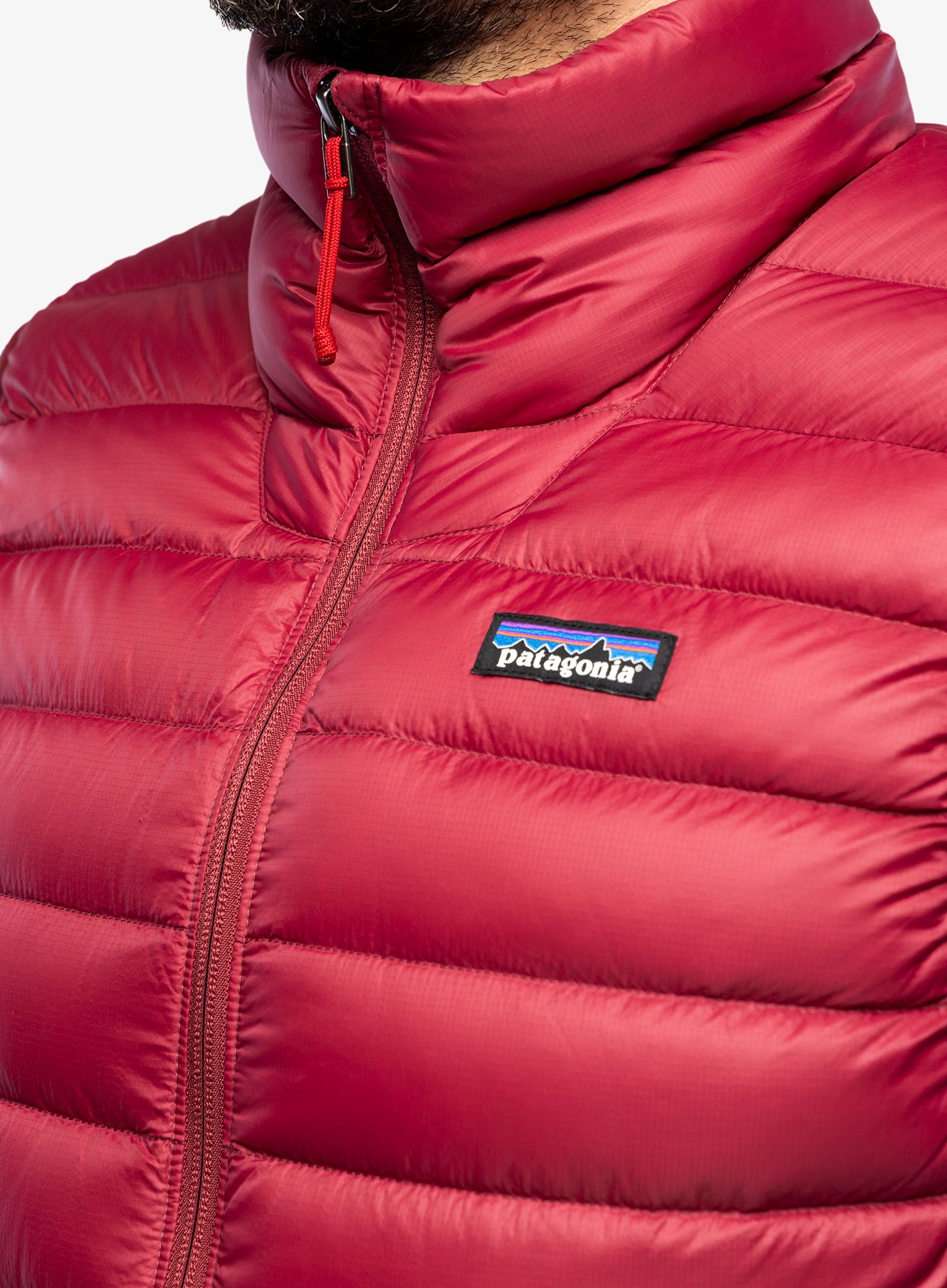 Moški brezrokavnik Patagonia Down Sweater Vest - carmine red