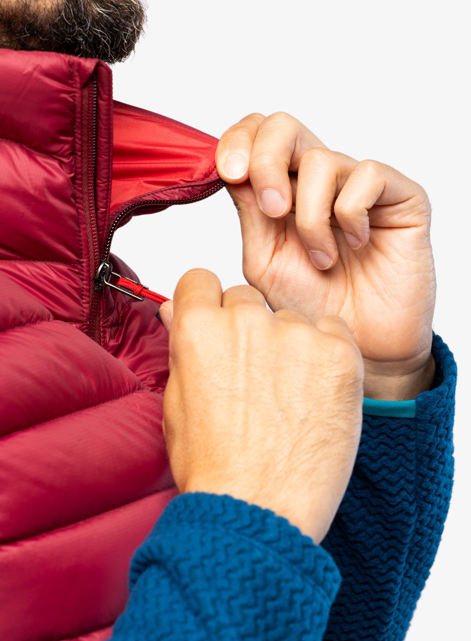 Moški brezrokavnik Patagonia Down Sweater Vest - carmine red