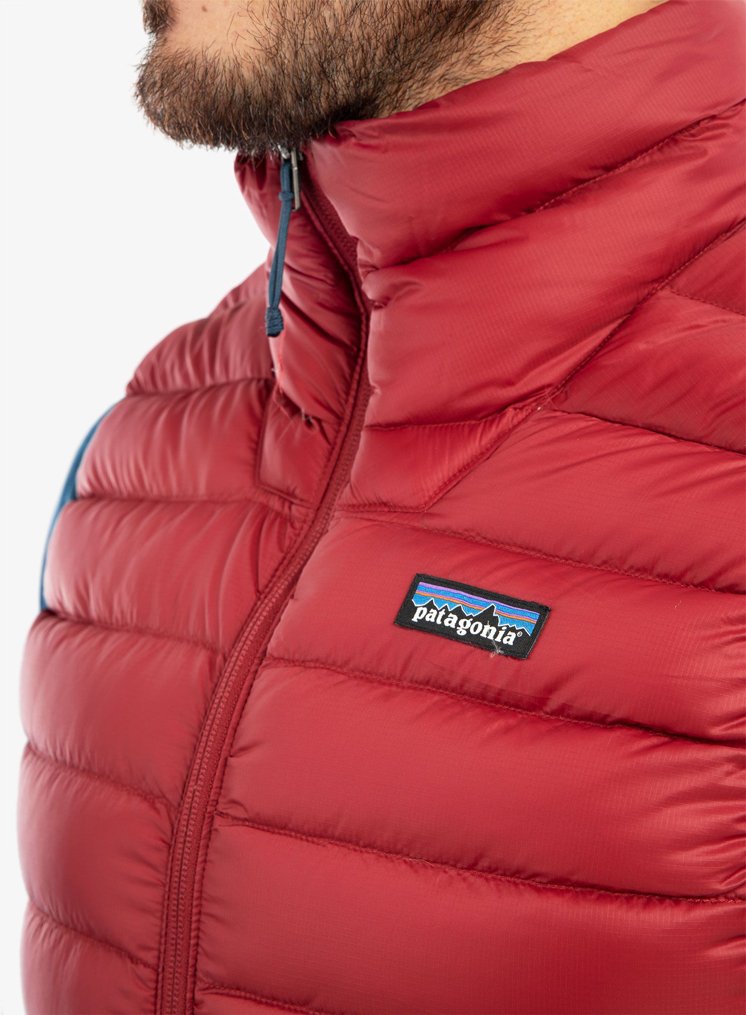 Moški brezrokavnik Patagonia Down Sweater Vest - wax red