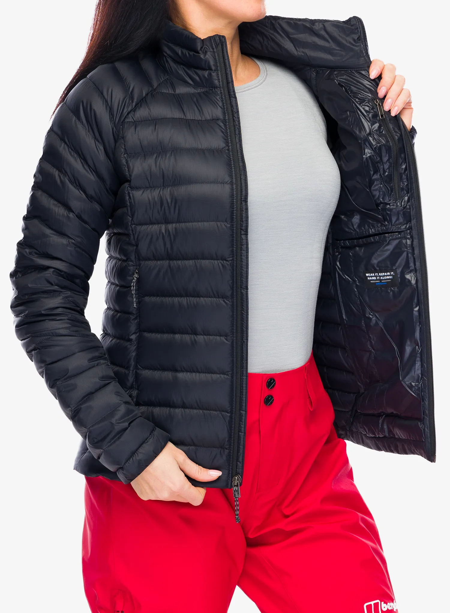 Ženska puhovka Patagonia Down Sweater - black