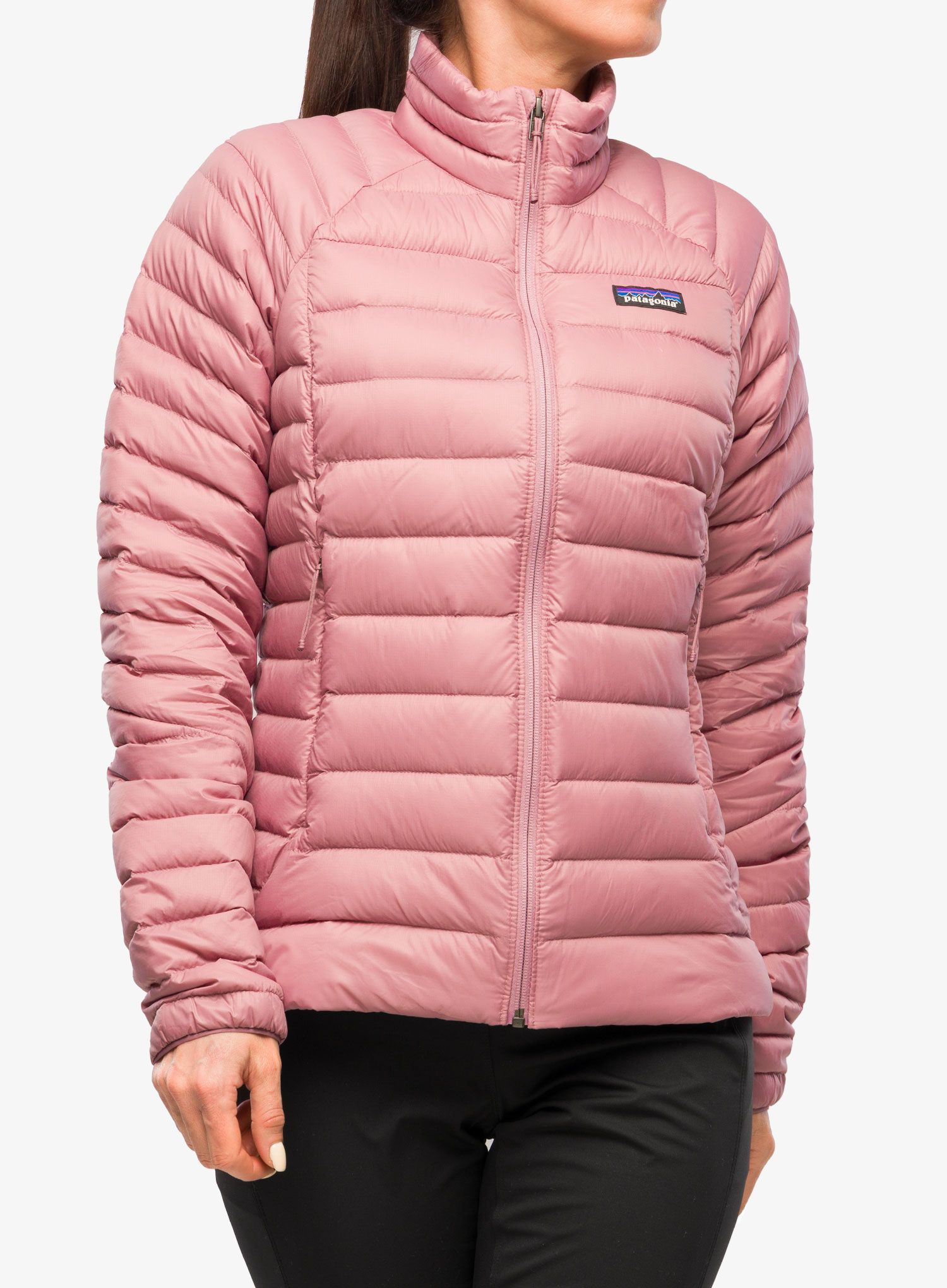 Ženska puhovka Patagonia Down Sweater - evening mauve